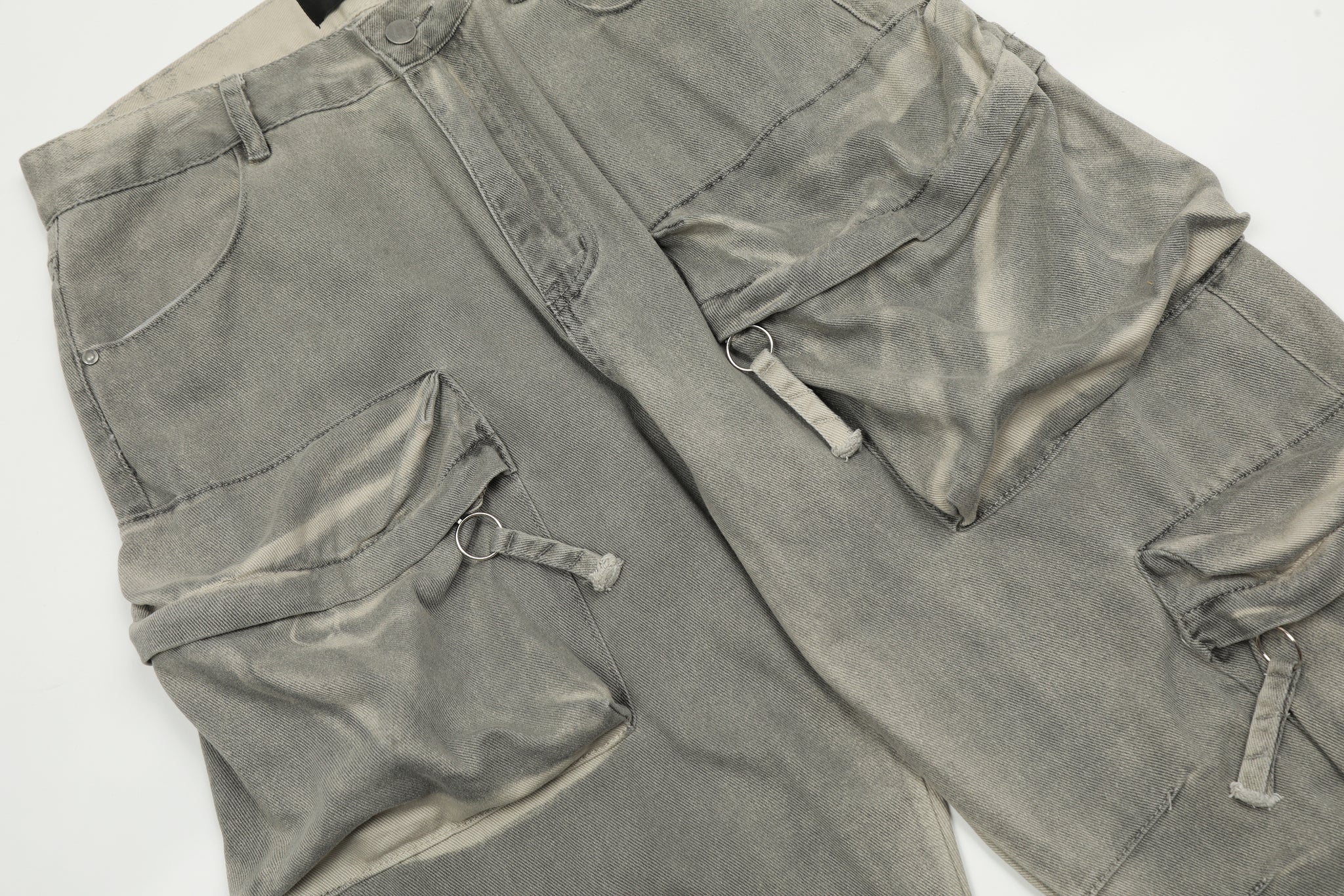 11KN CASUAL HEAVYWEIGHT VINTAGE CARGO PANTS #K3195