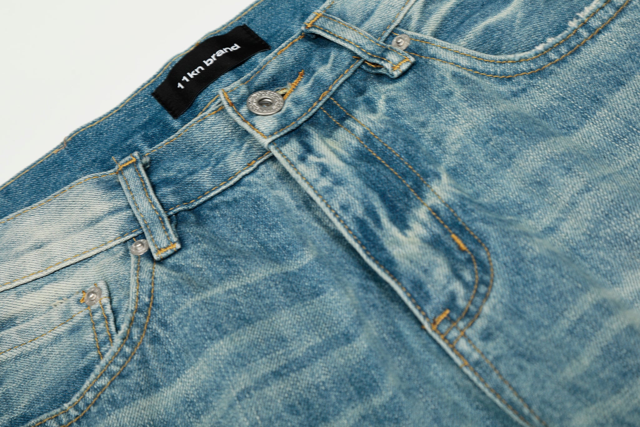 11KN WASHED VINTAGE JEANS #K9692