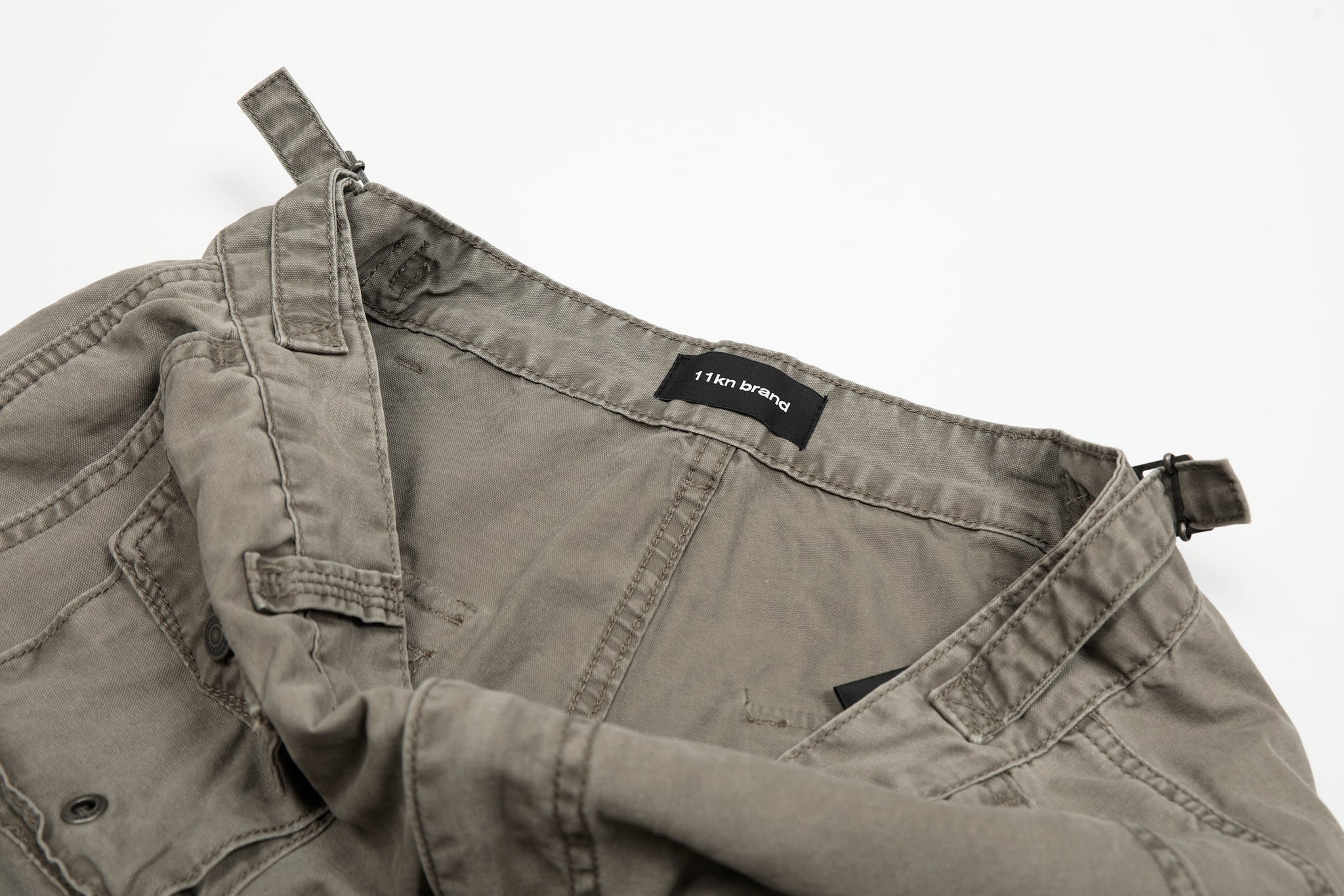 11KN ‌‌‌VINTAGE A-LINE STRAIGHT CARGO PANTS #CK3558