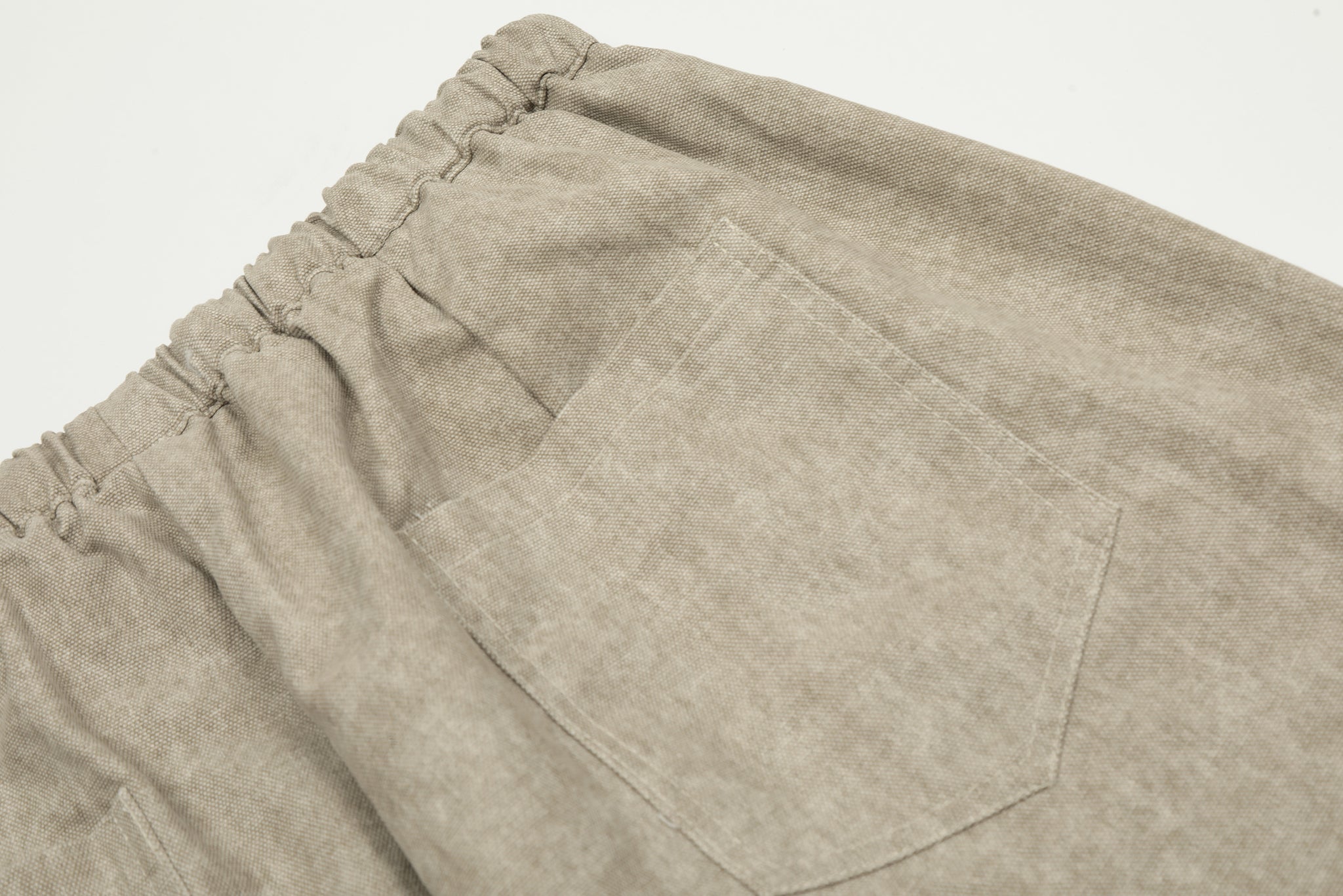 11KN VINTAGE WASHED COTTON PANTS #KJ6398