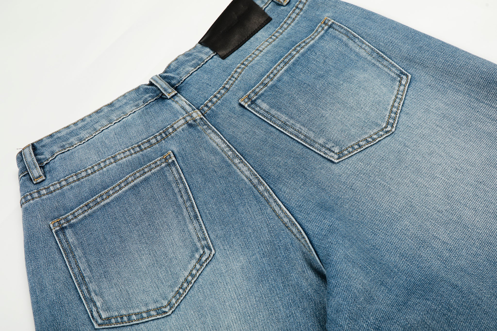 11KN WASHED CLASSIC DENIM JEANS #GP9689
