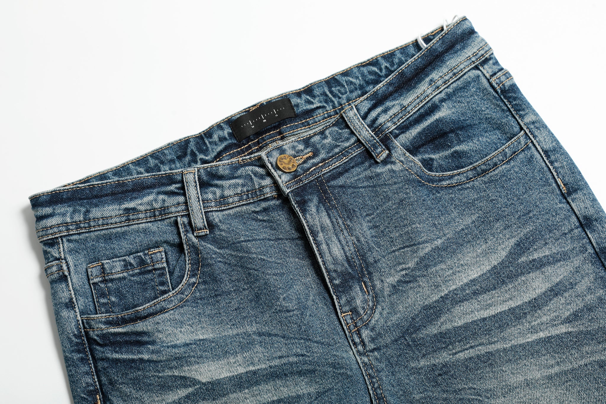 11KN WASHED FLARE PANTS #CN9607