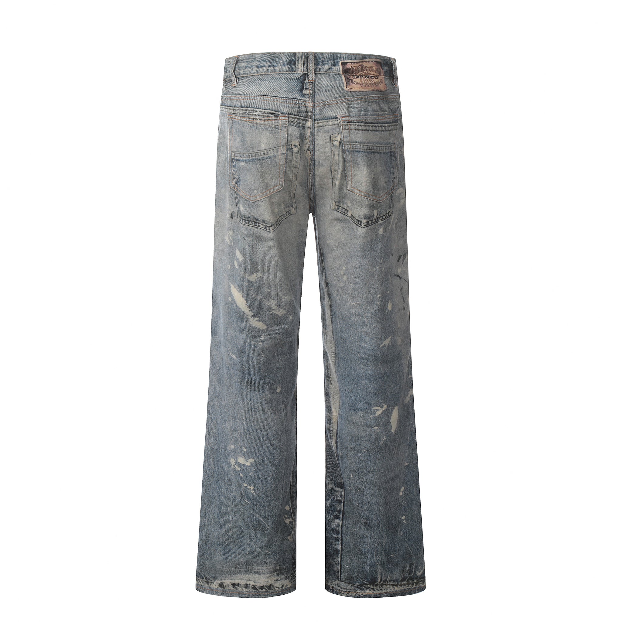 11KN 3D PRINTED DENIM PANTS #K9261
