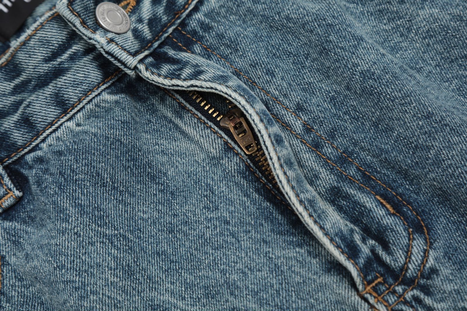 11KN RETRO BLUE RELAXED JEANS #K5290