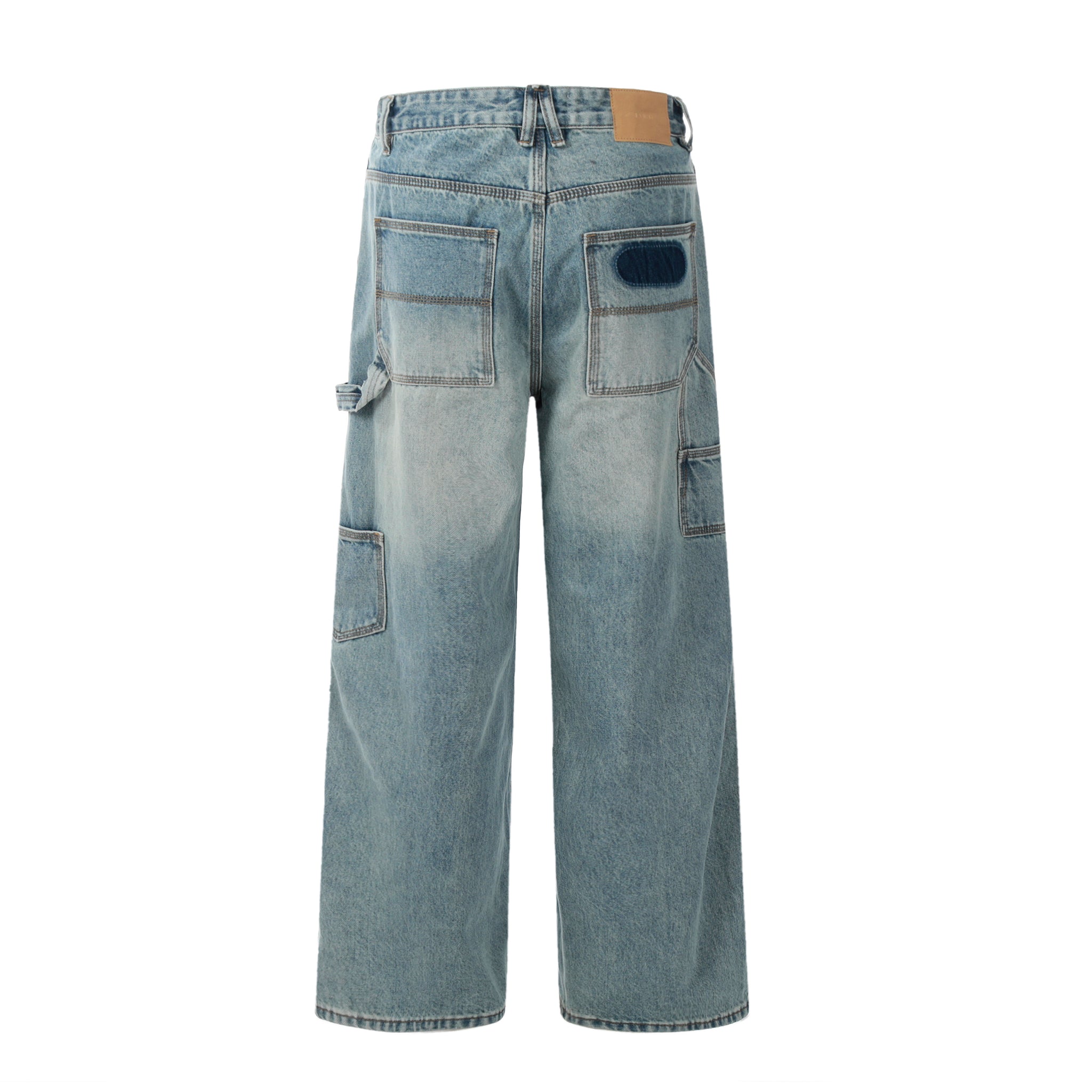 11KN Multi-Pocket Cargo Denim Jeans #CK9386