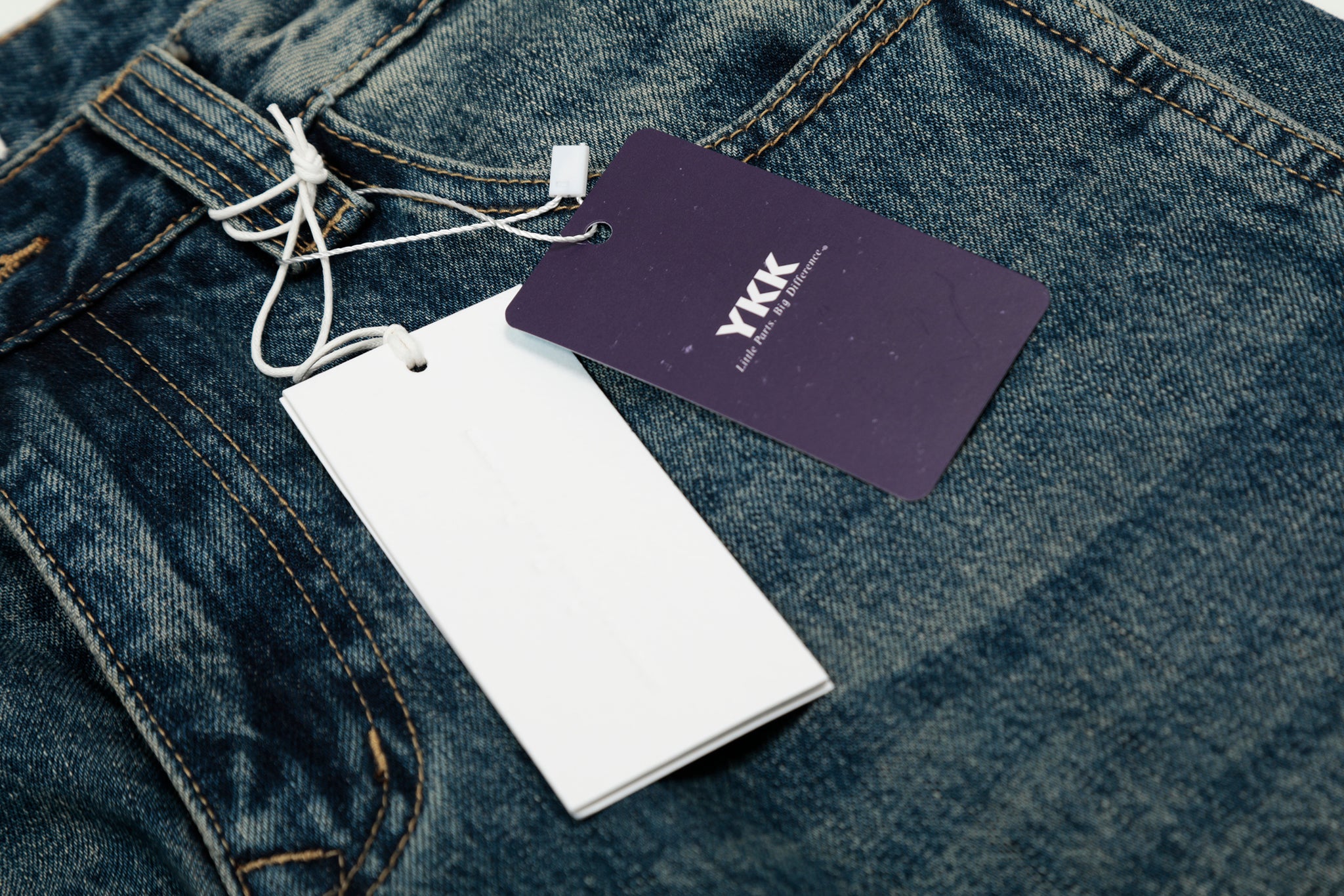 11KN VINTAGE BLUE WASHED DENIM PANTS #CK9513