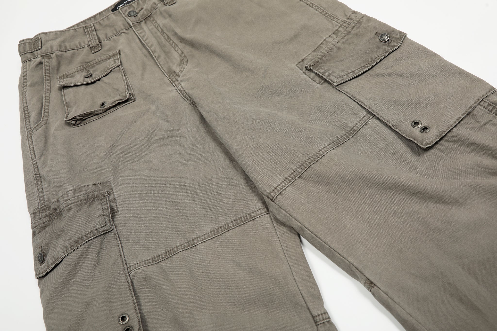 11KN ‌‌‌VINTAGE A-LINE STRAIGHT CARGO PANTS #CK3558