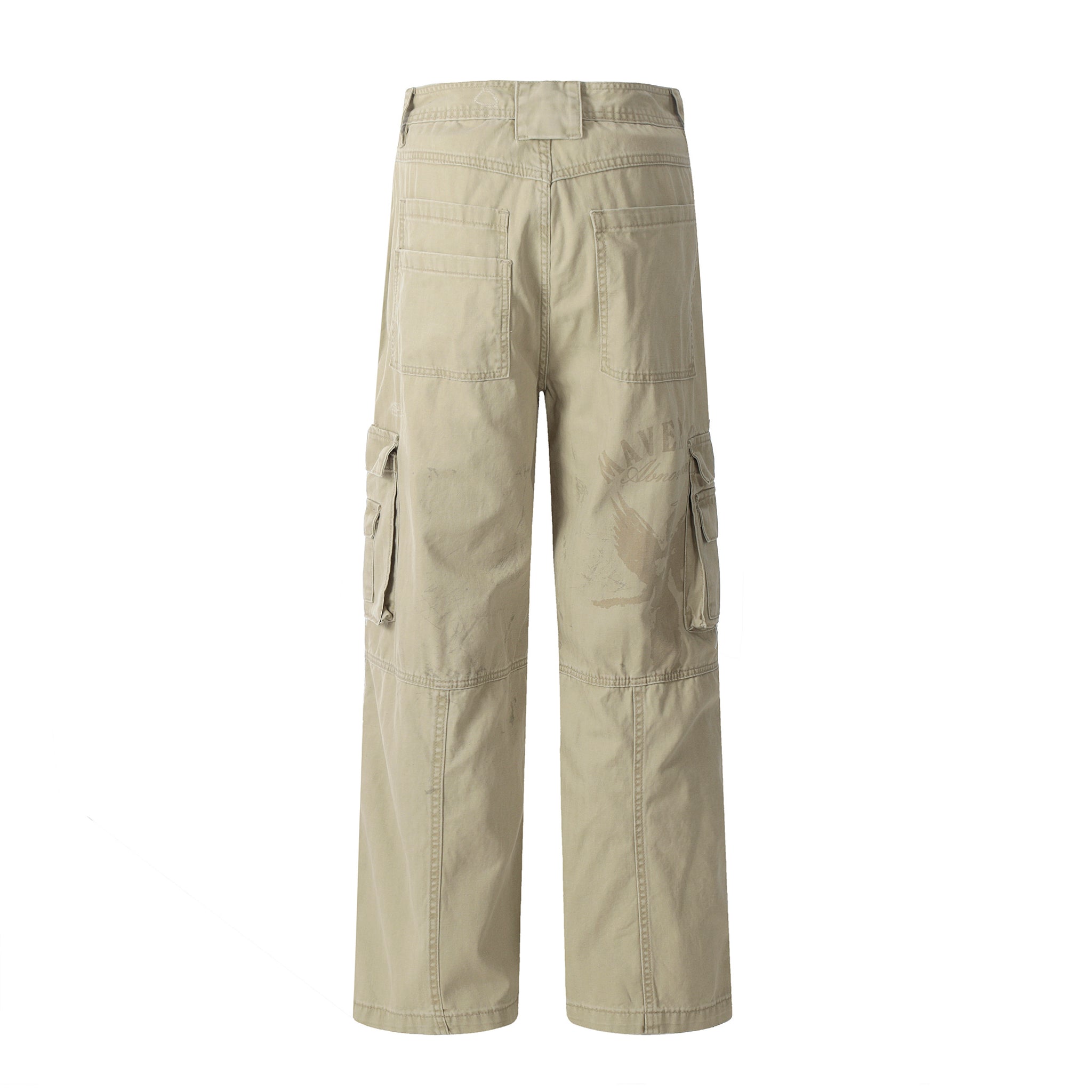 11KN VINTAGE STRAIGHT CARGO PANTS #CK3382