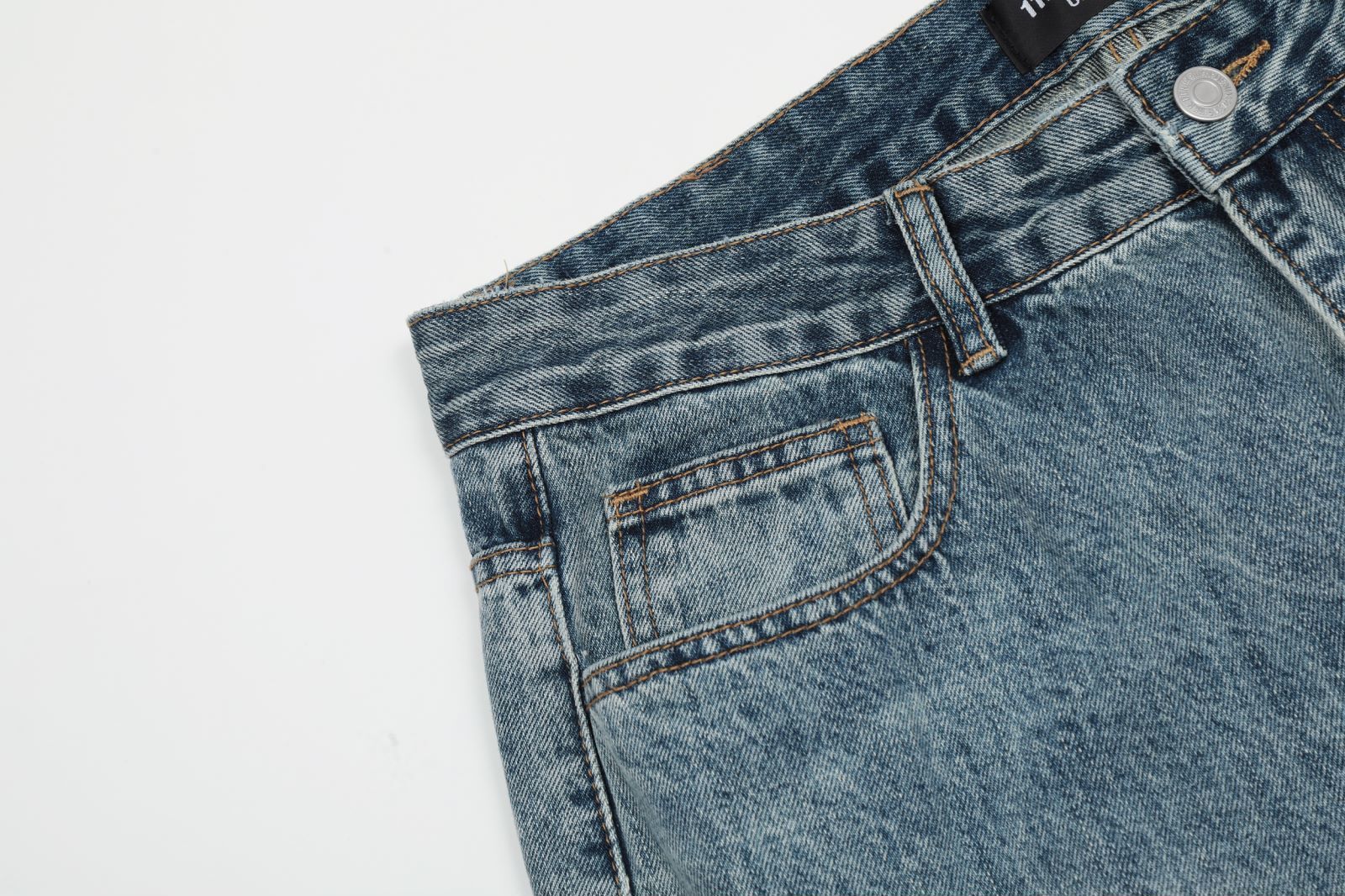 11KN RETRO BLUE RELAXED JEANS #K5290