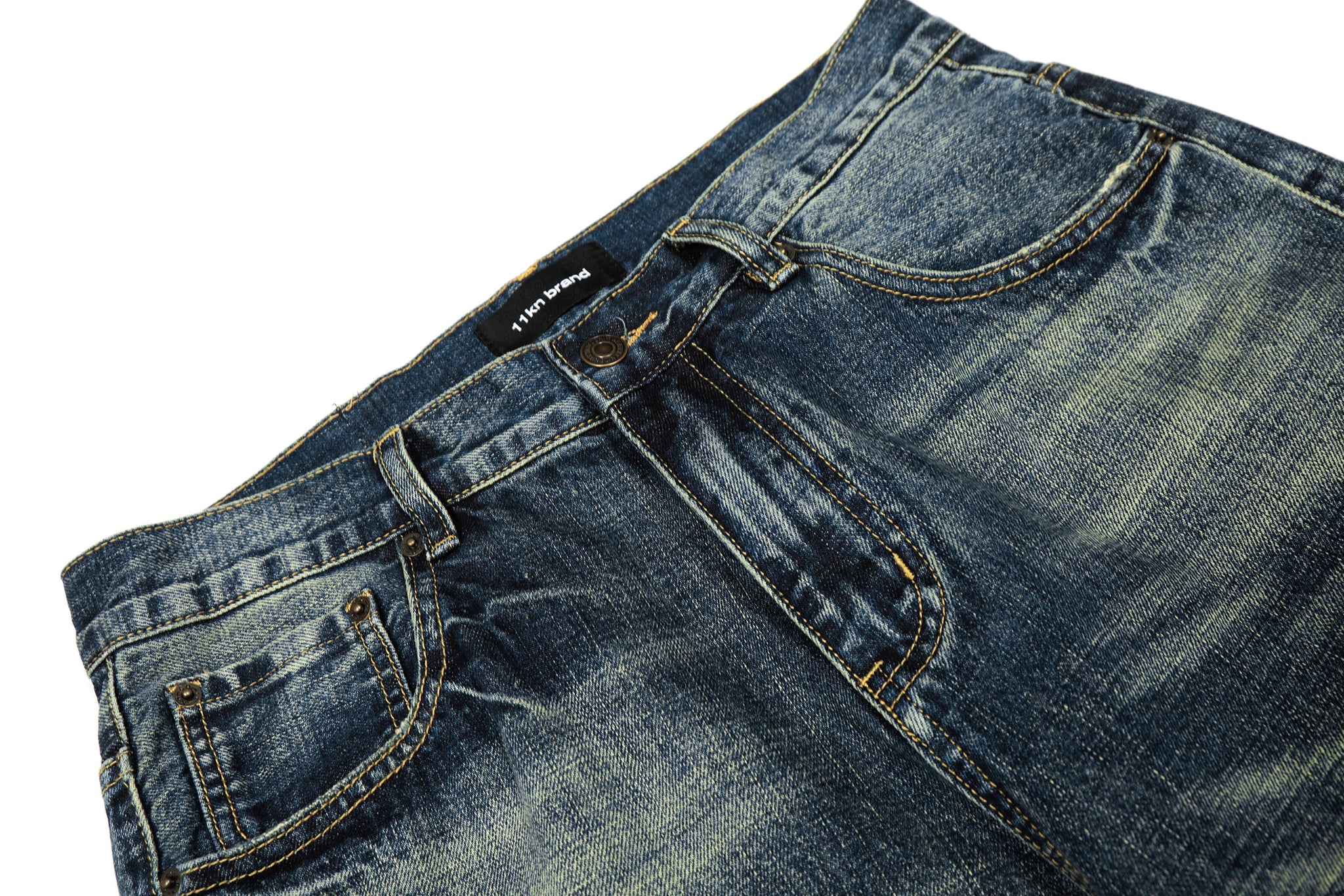 11KN SLIMMING WIDE LEG JEANS #K9696