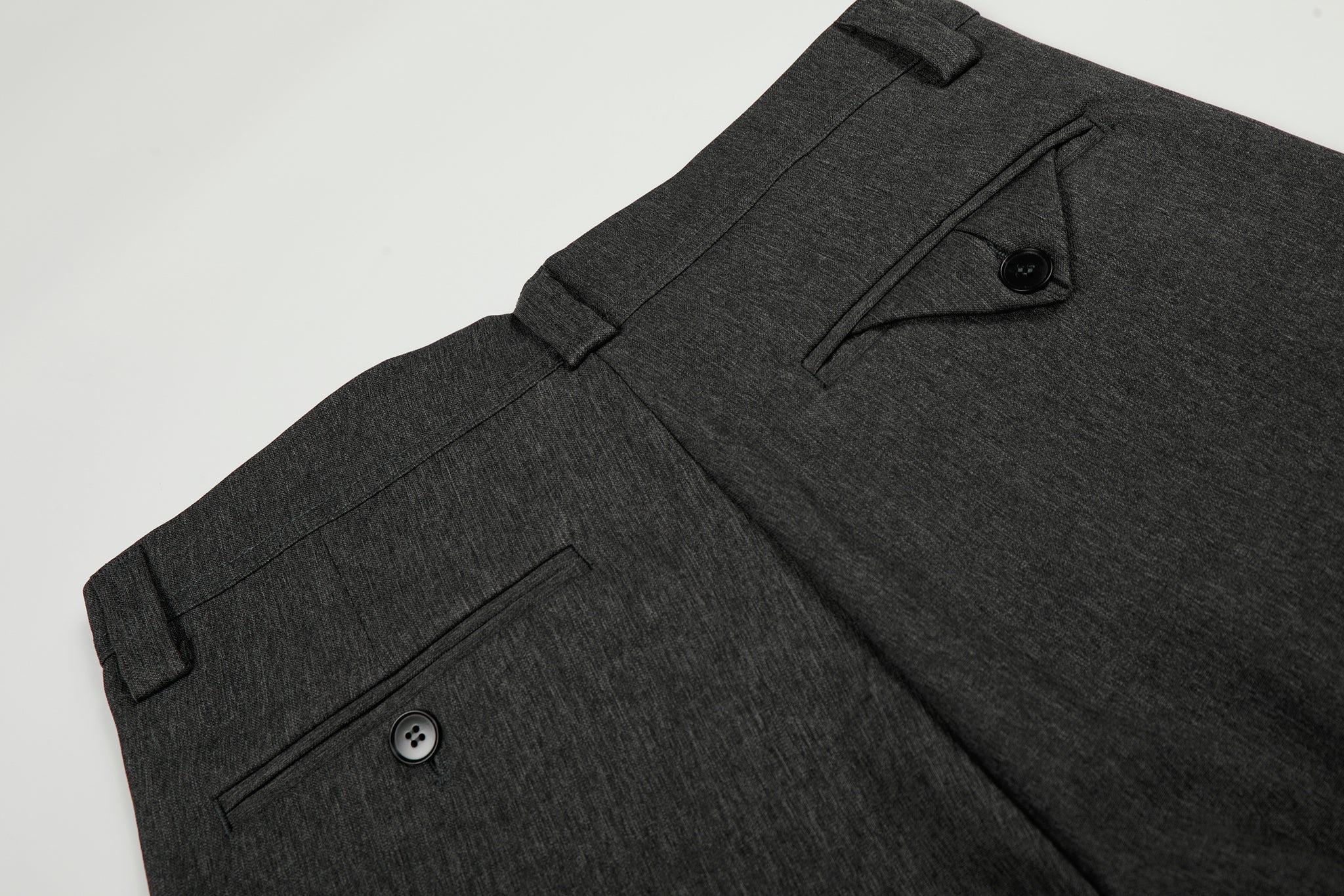 11KN OLD MONEY ASYMMETRIC TROUSERS #GPC6900