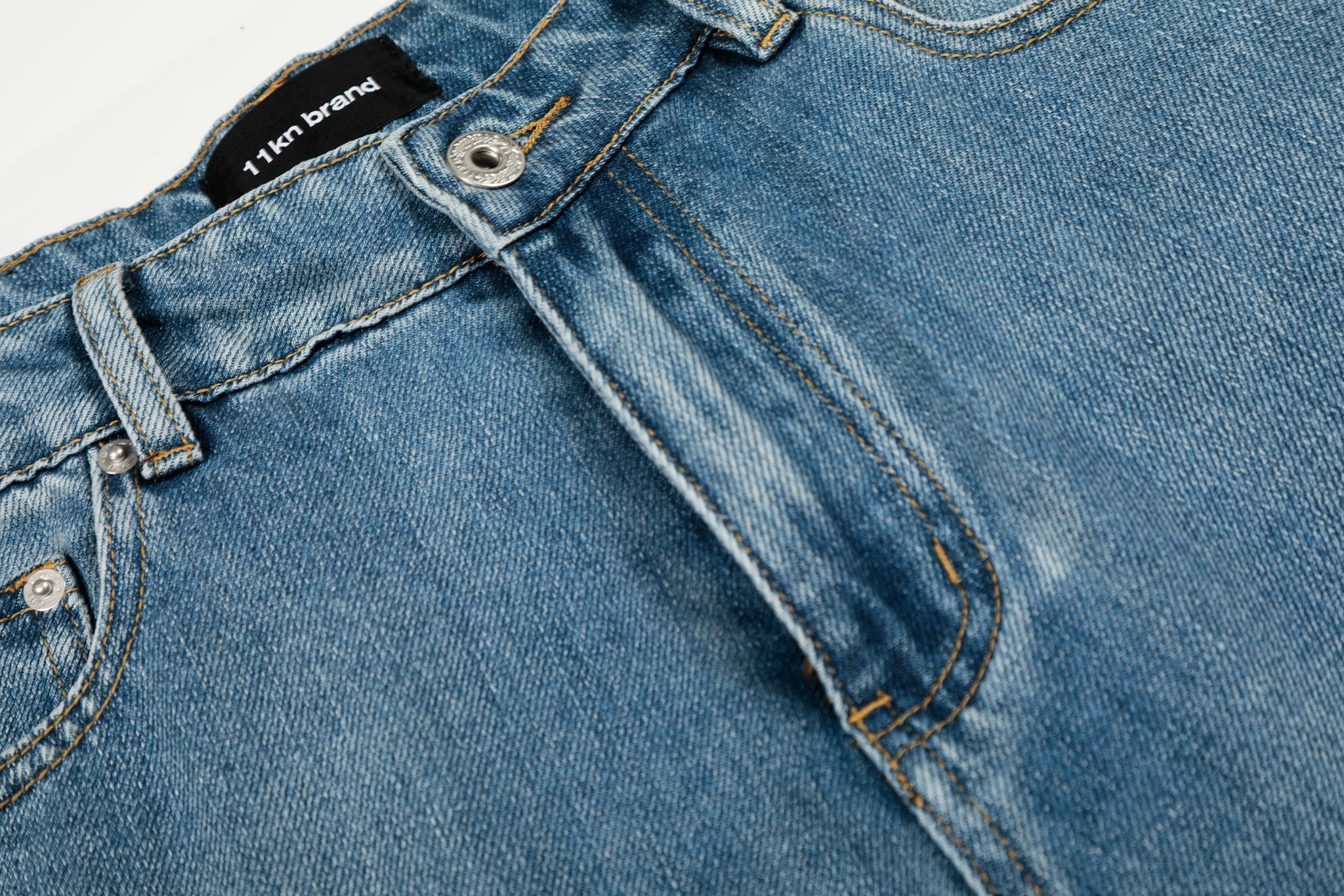 11KN WASHED CLASSIC DENIM JEANS #GP9689