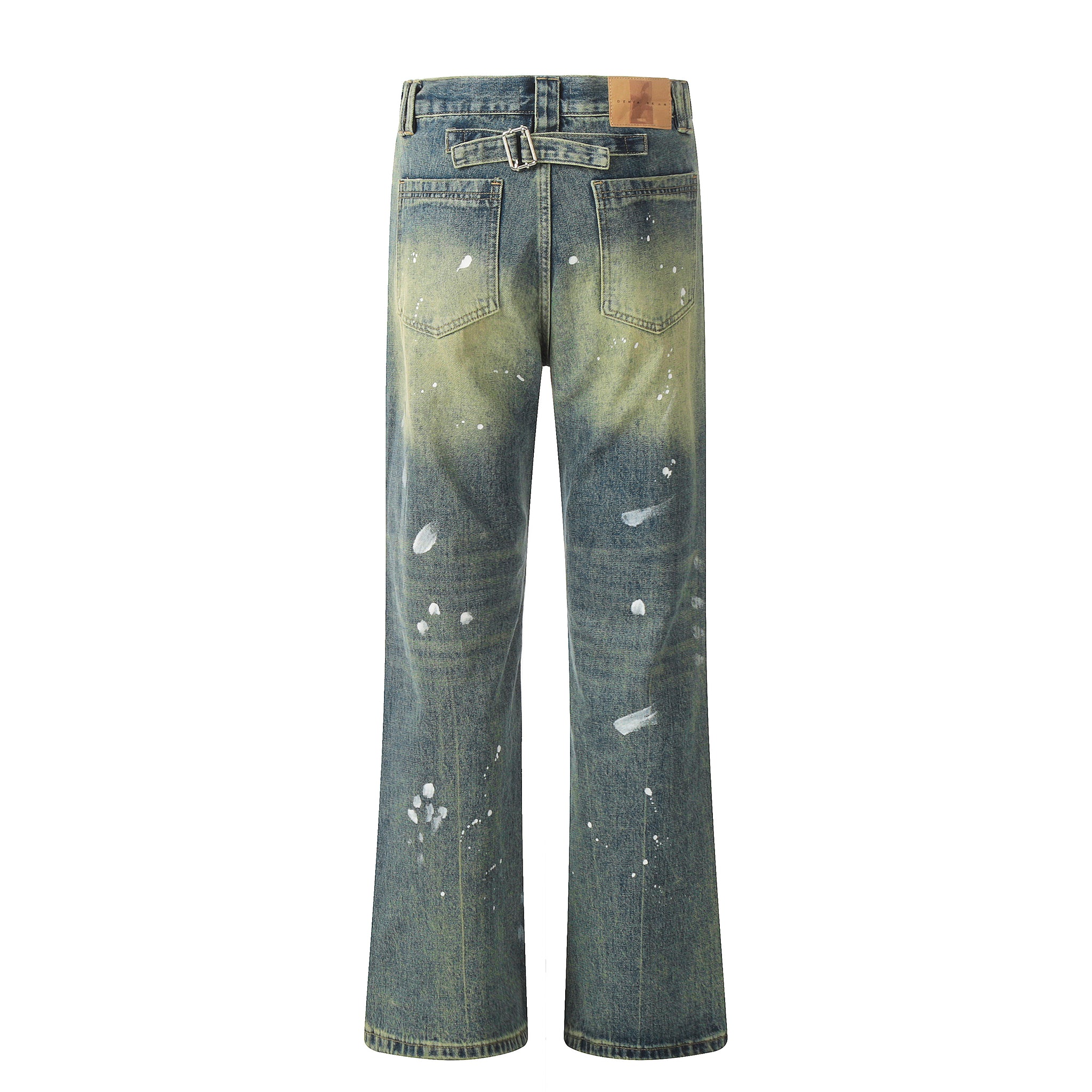 11KN Graffiti Distressed Jeans #K5351