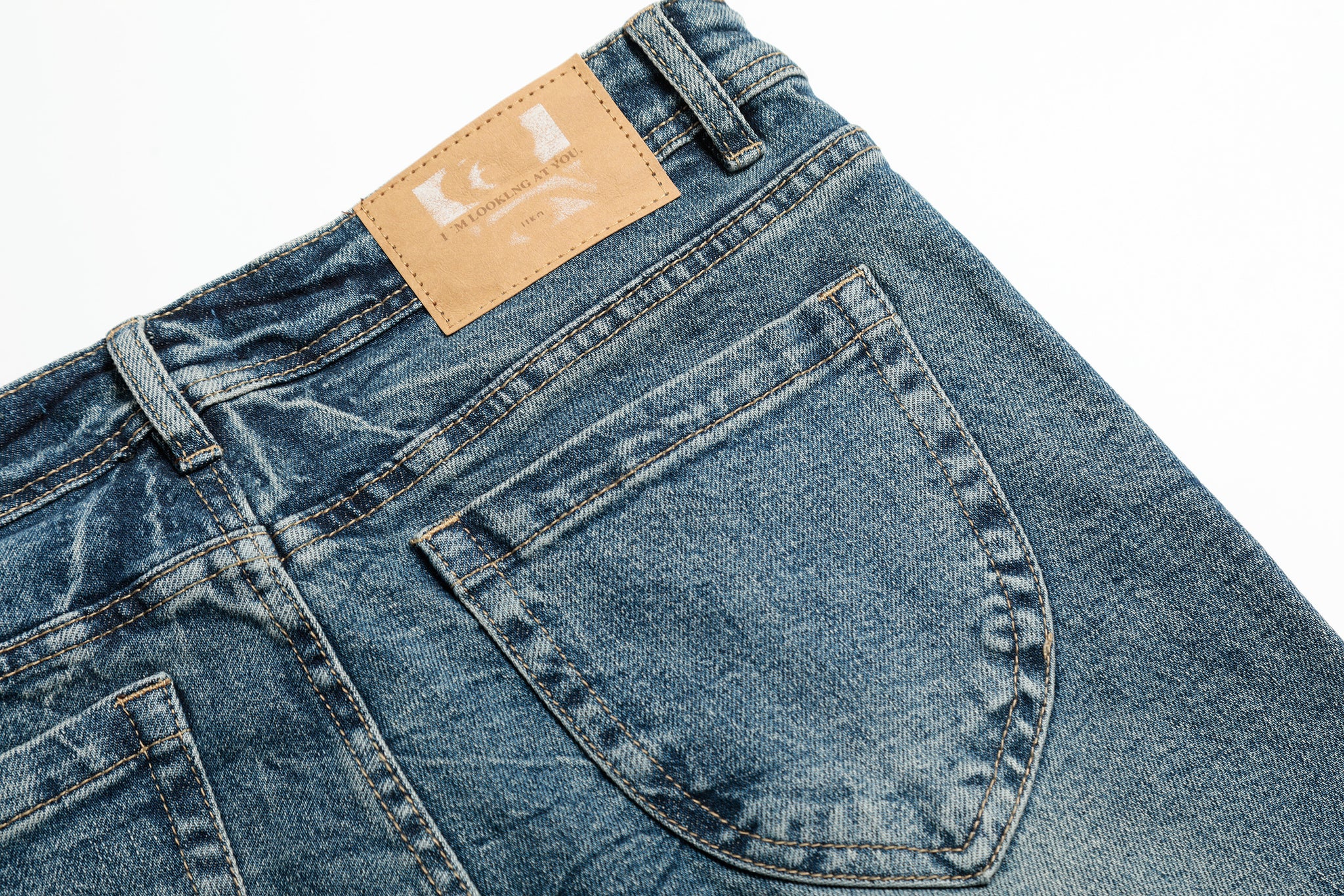 11KN WASHED FLARE PANTS #CN9607