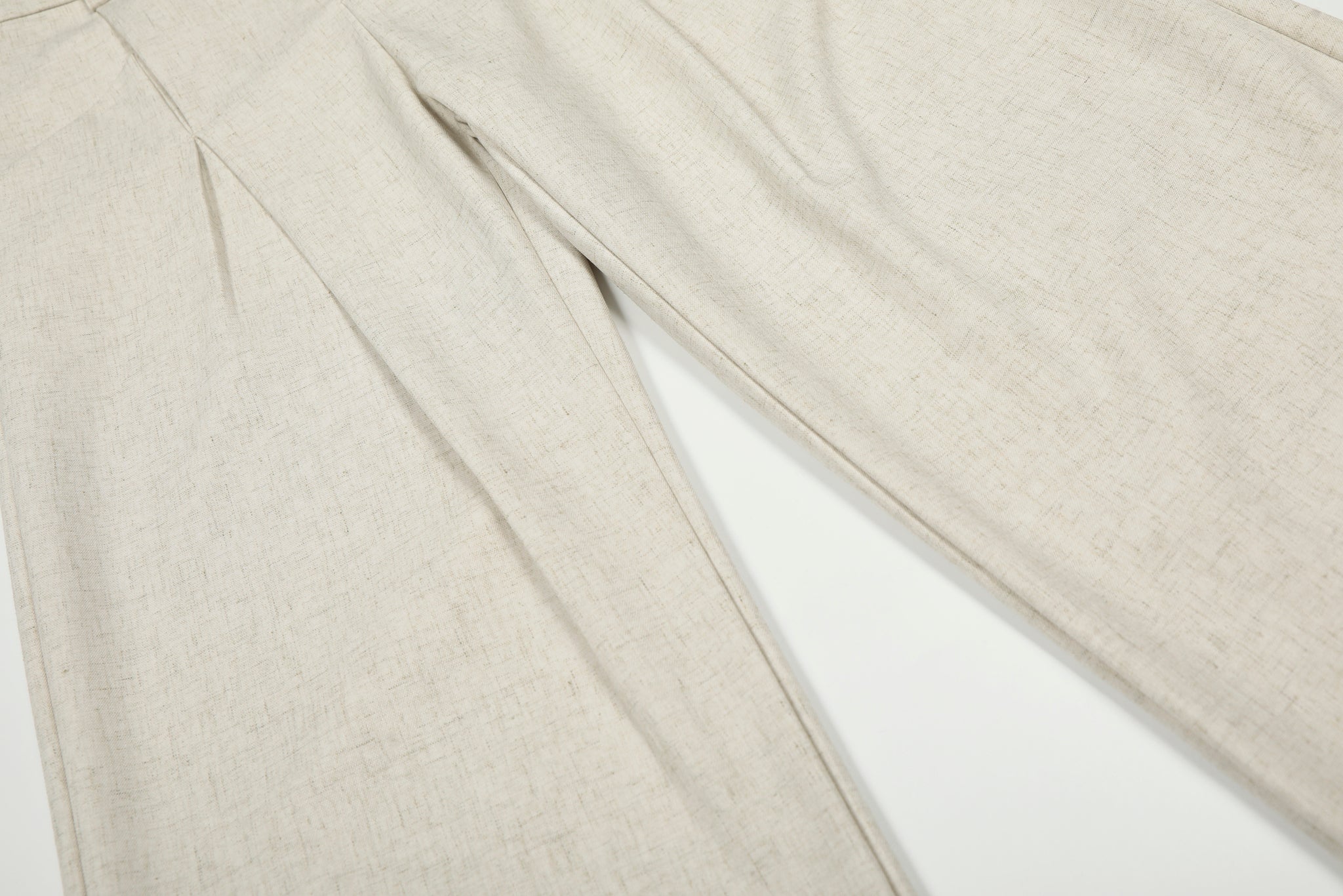 11KN VINTAGE PLEATED WIDE TROUSERS #CK6869