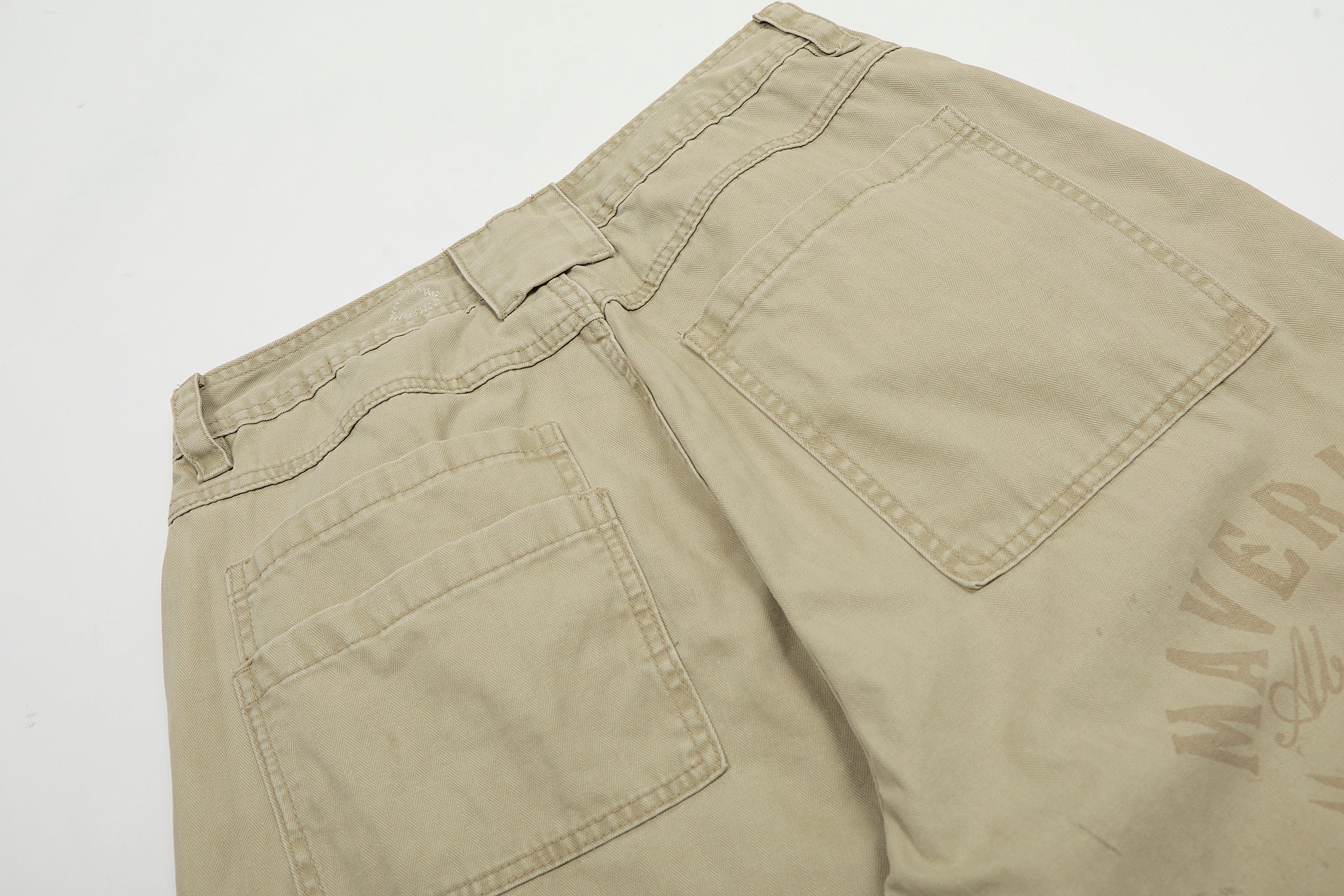 11KN VINTAGE STRAIGHT CARGO PANTS #CK3382