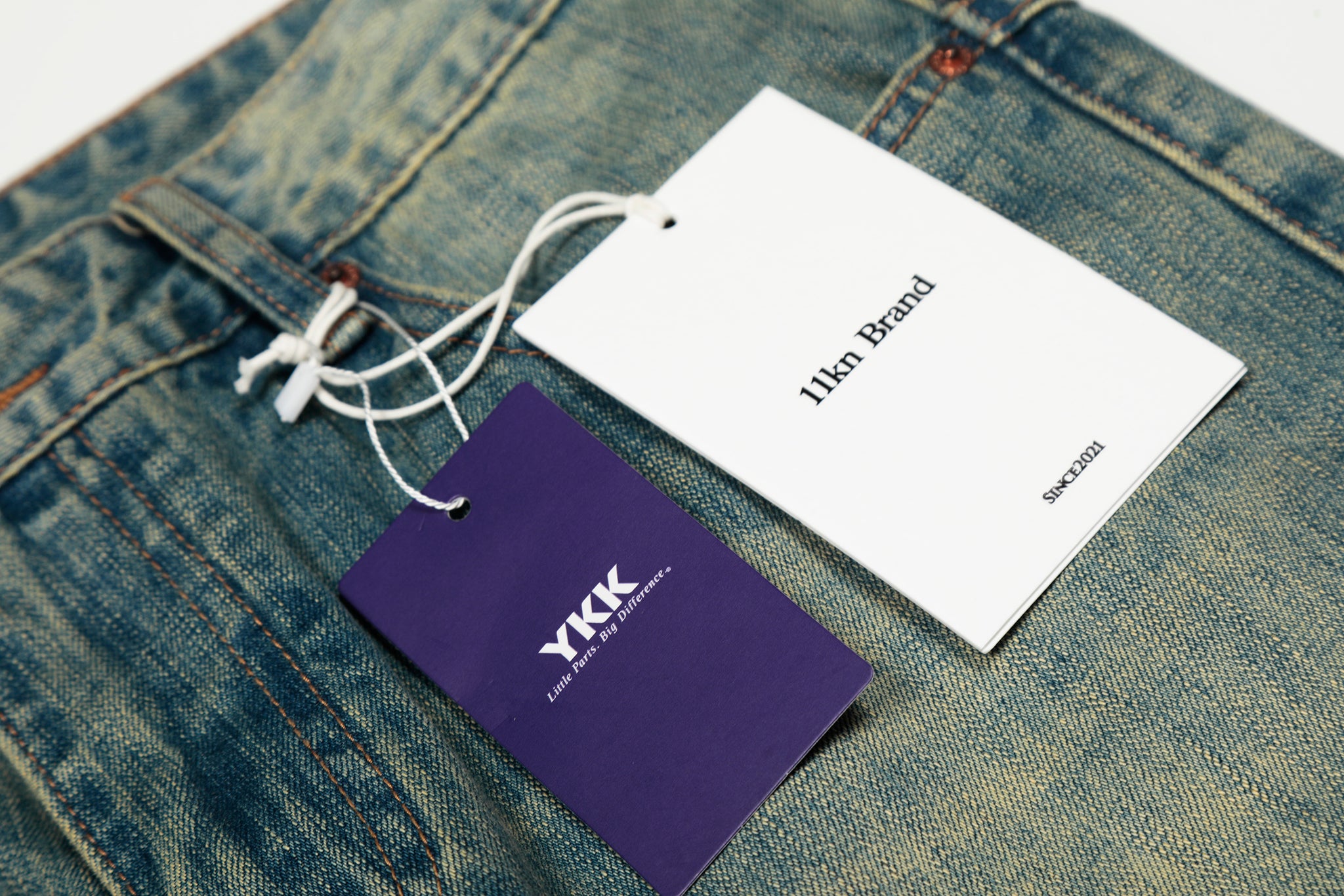 11KN BLUE FLARE DENIM #CN5530