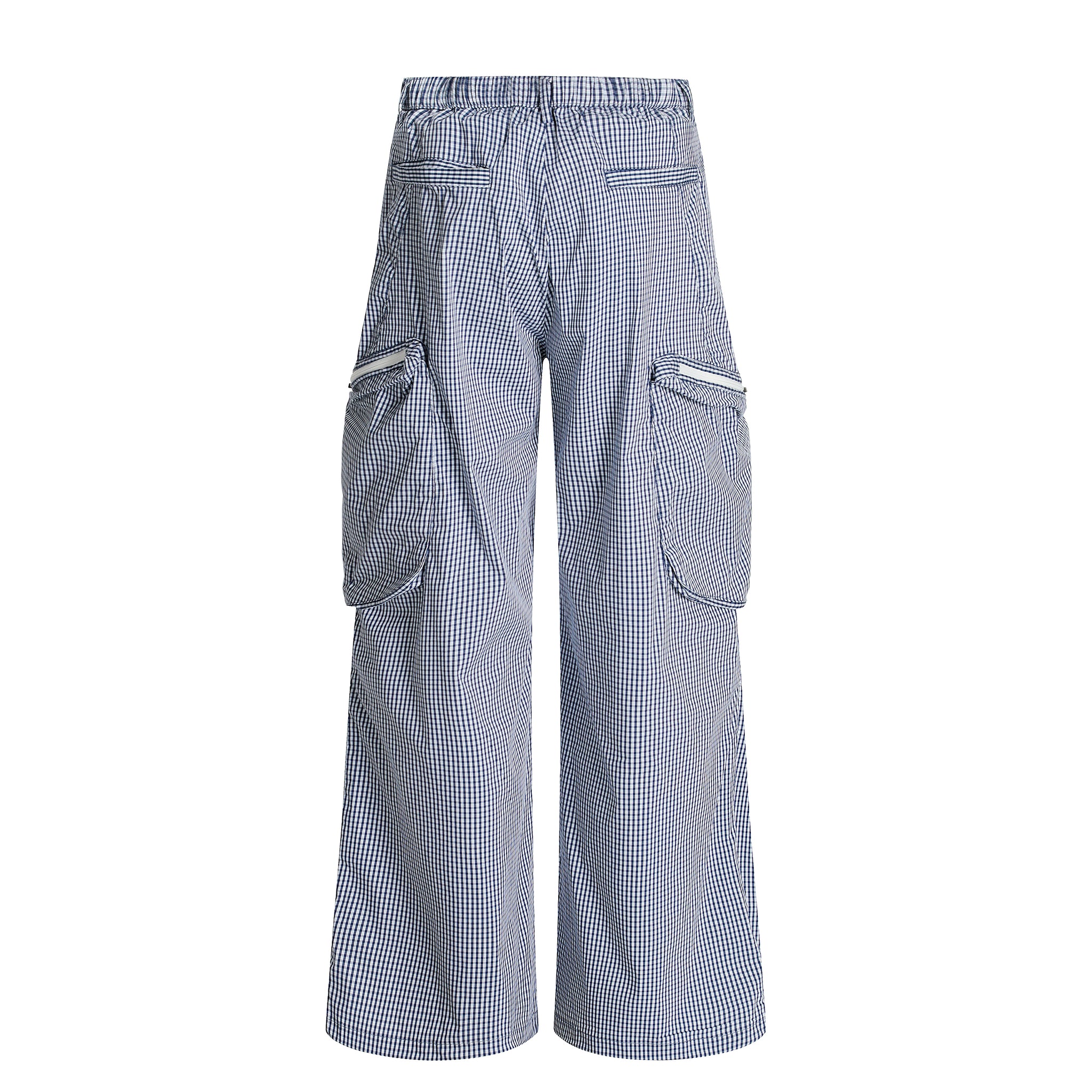 11KN ‌‌‌STRAIGHT PLAID CASUAL PANTS #CK6850