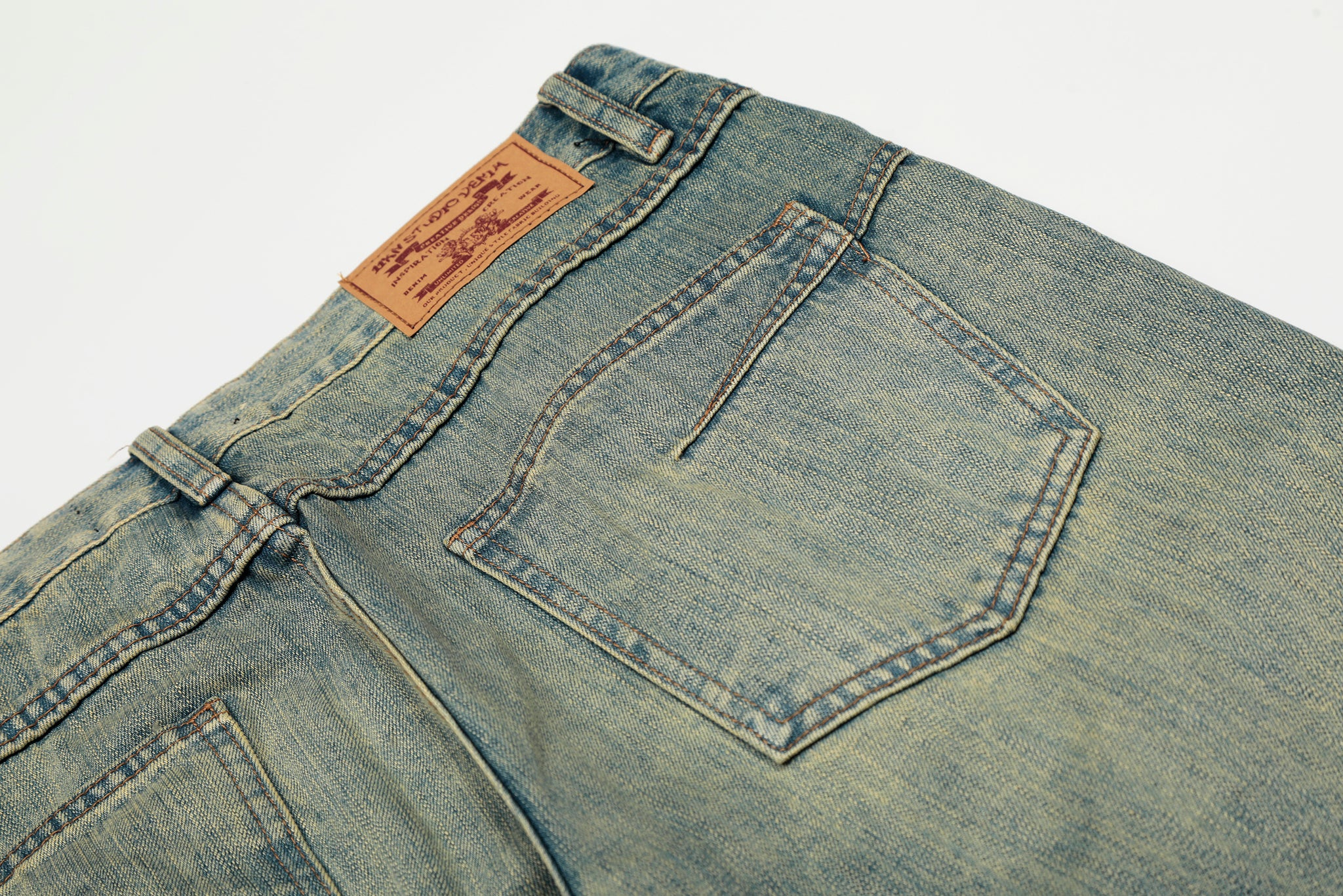 11KN BLUE FLARE DENIM #CN5530
