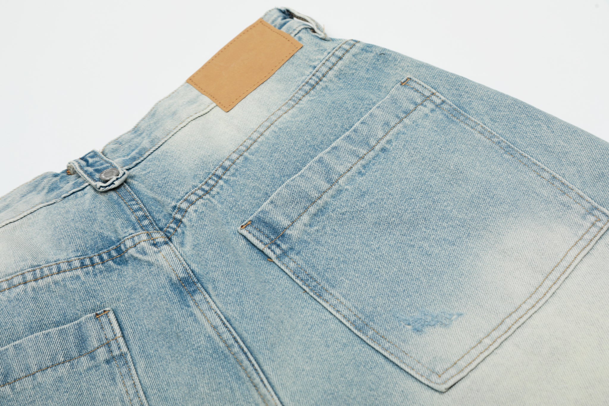 11KN ‌RIPPED FRINGE JEANS‌ #CK9585D