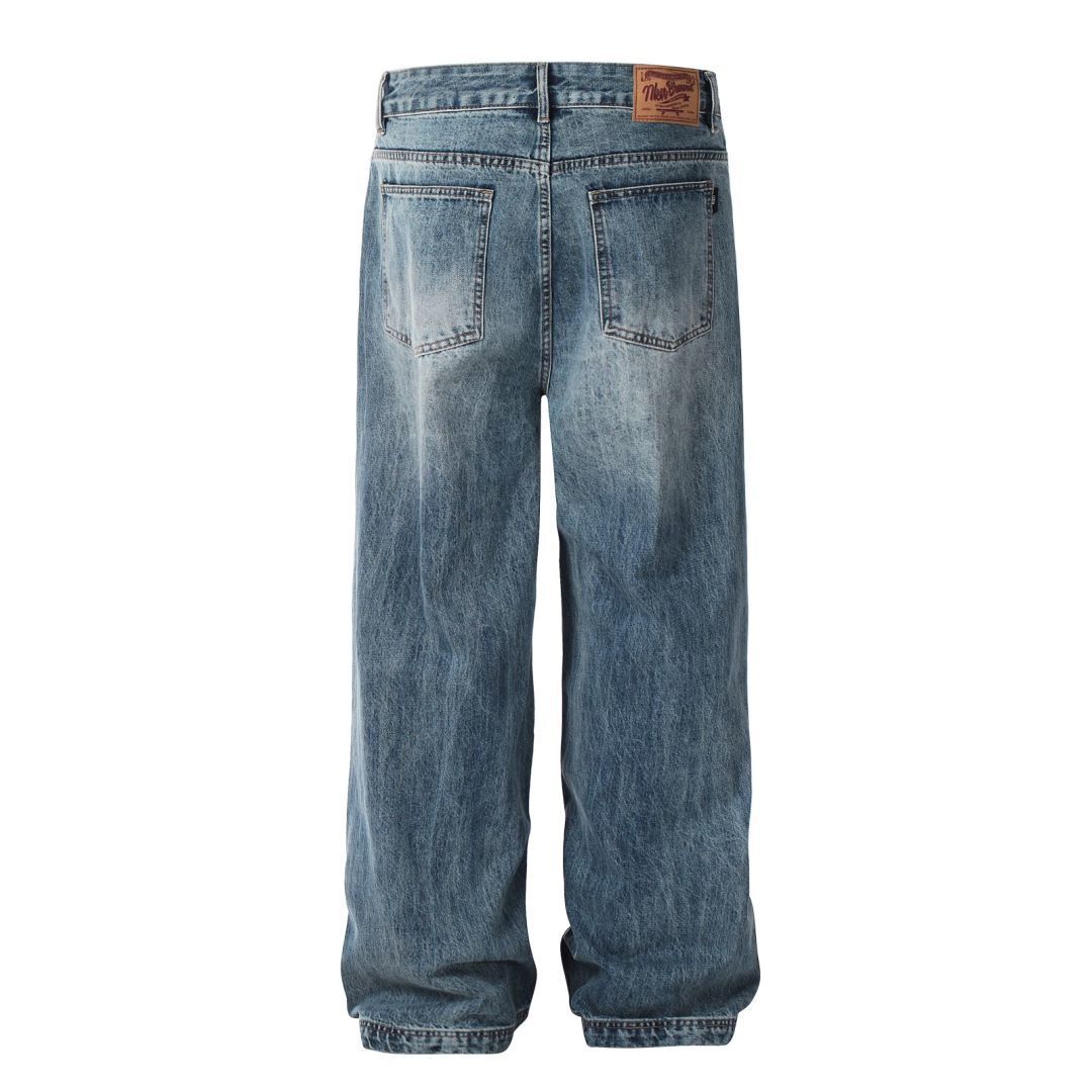 11KN RETRO BLUE RELAXED JEANS #K5290