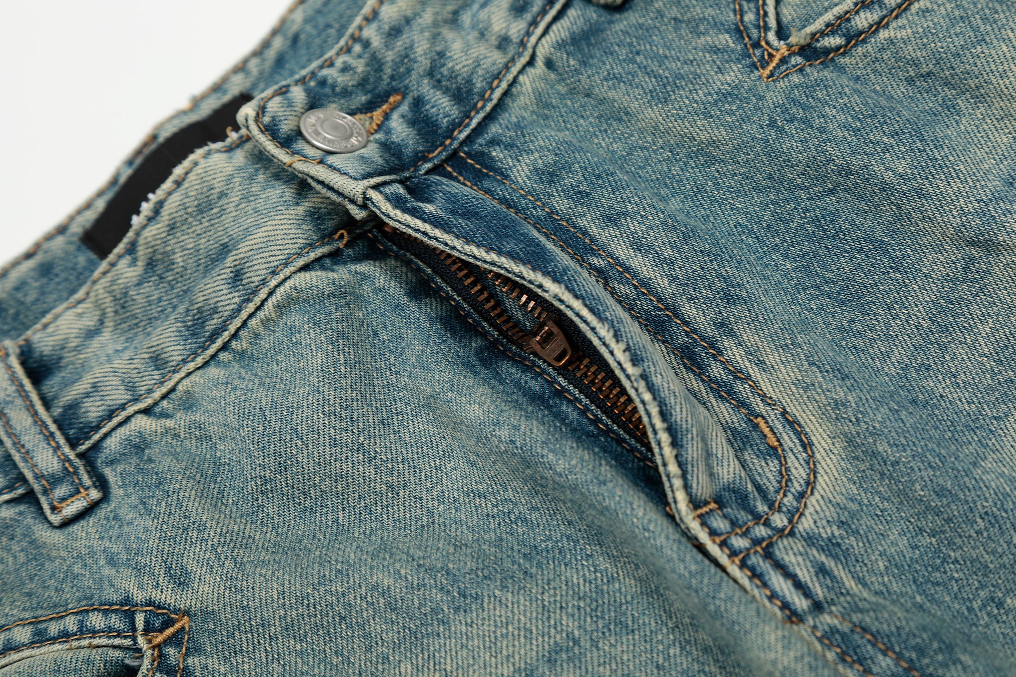 11KN ‌‌‌VINTAGE WASHED WIDE-LEG PANTS #CK9666