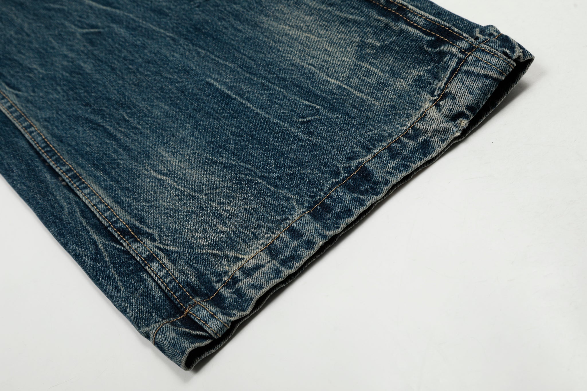 11KN VINTAGE BLUE WASHED DENIM PANTS #CK9513