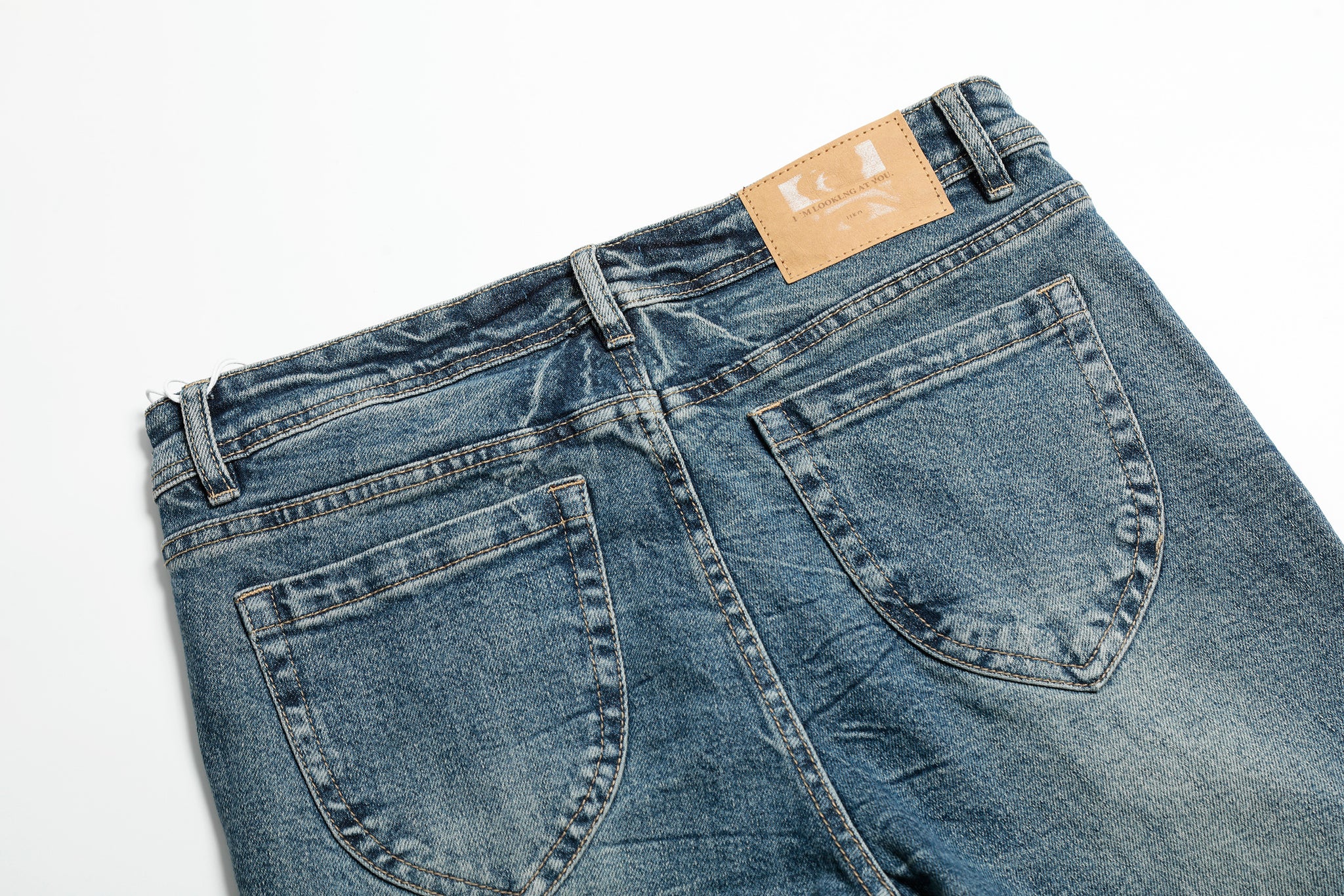 11KN WASHED FLARE PANTS #CN9607