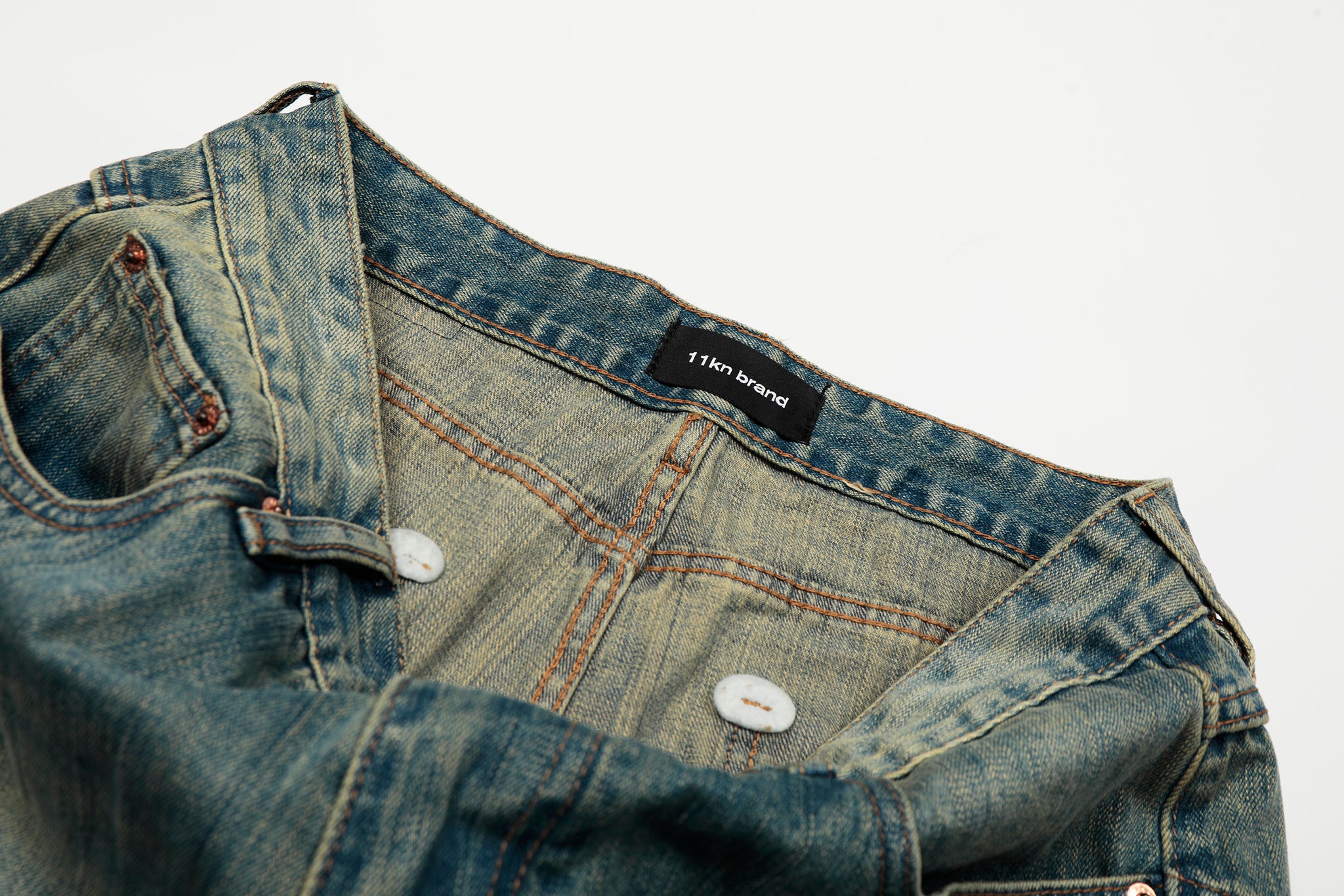 11KN BLUE FLARE DENIM #CN5530