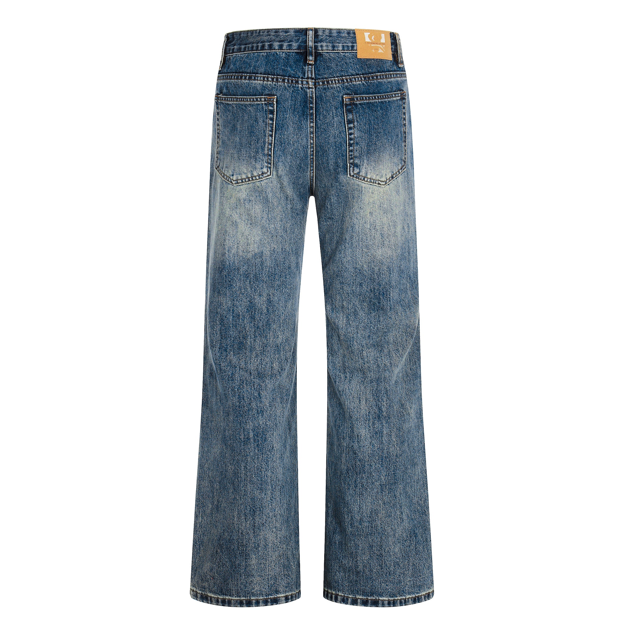 11KN RETRO BLUE WHISKER JEANS #N5531
