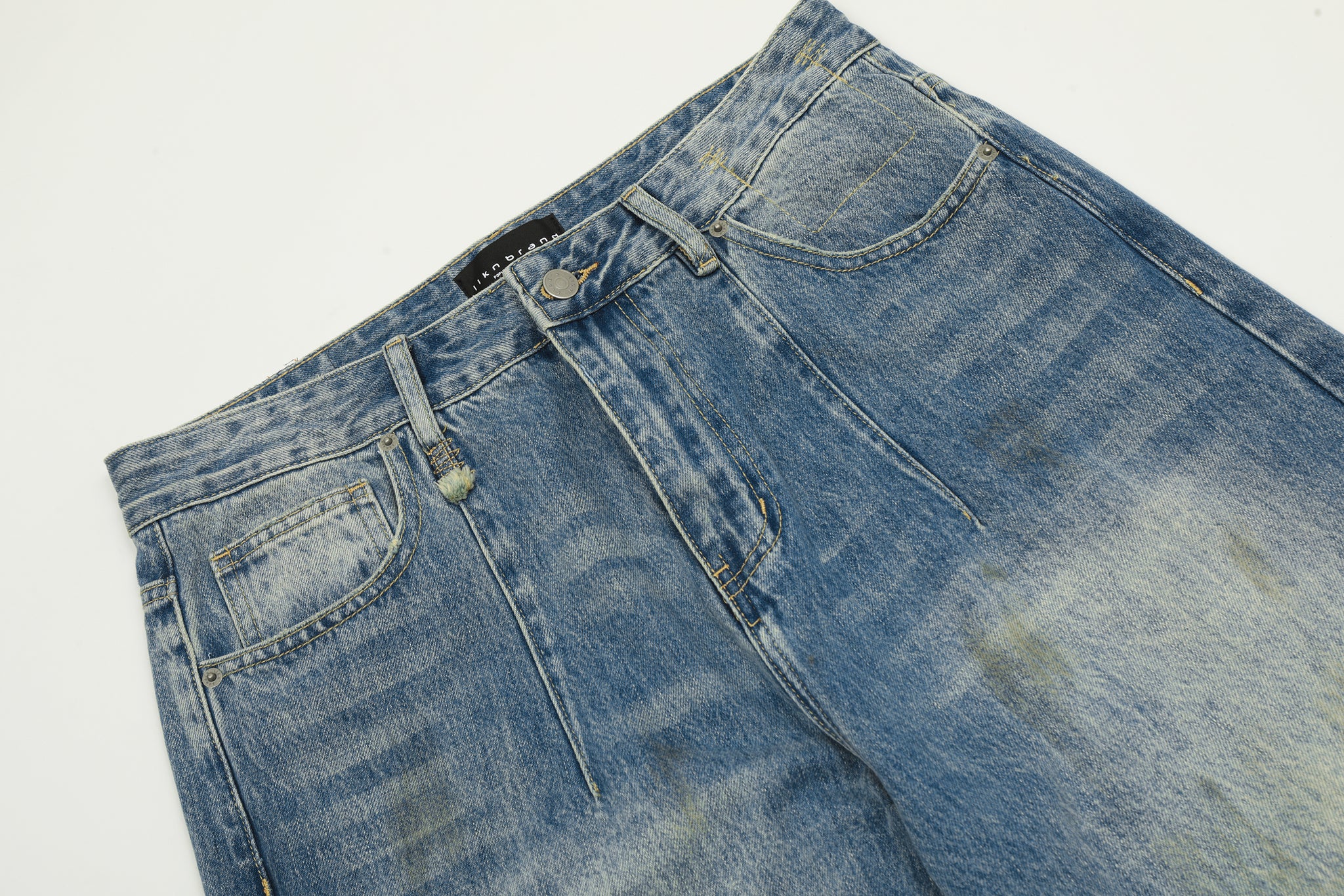 11KN Washed Wrinkled Denim #K5353