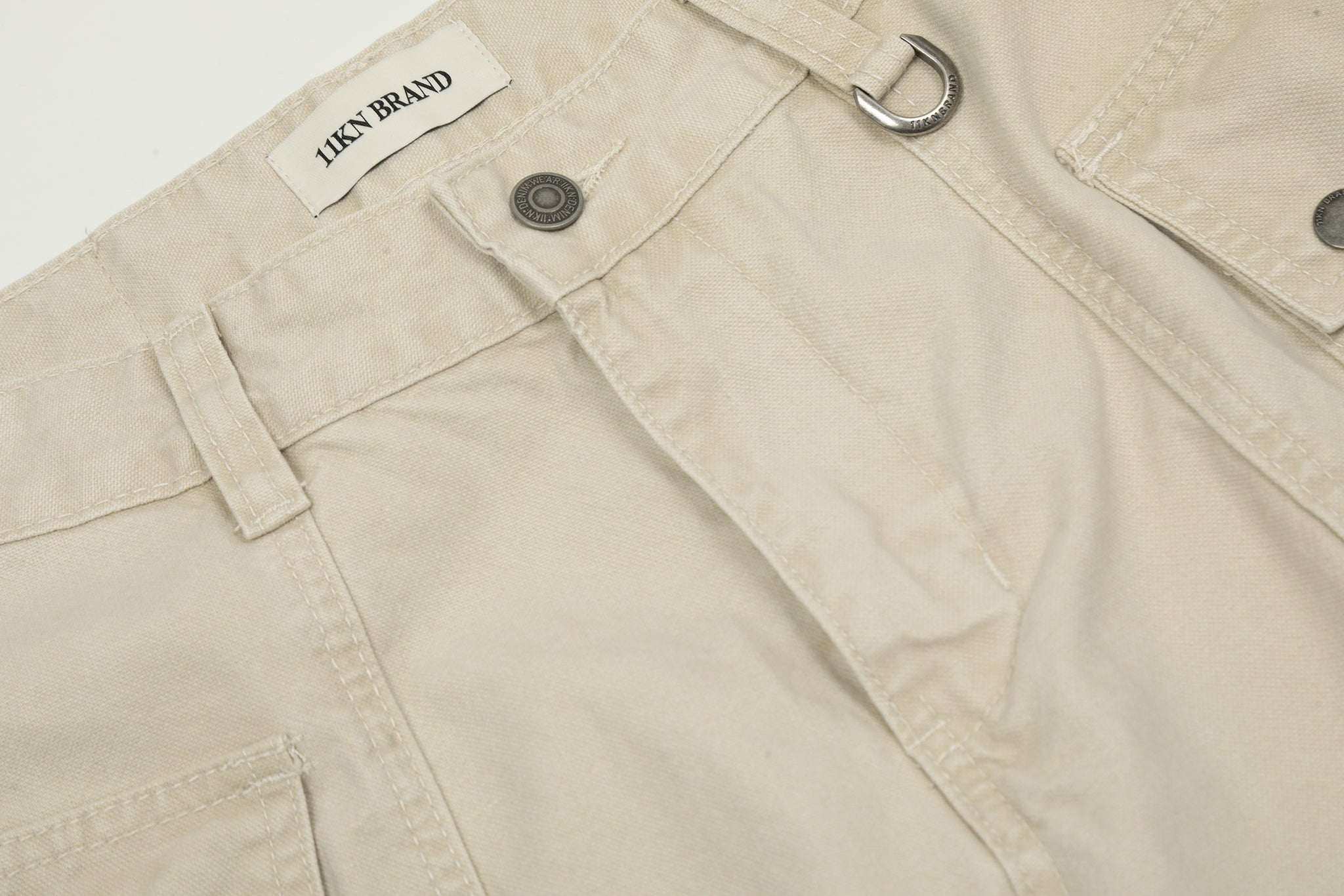 11KN VINTAGE FLARE CARGO PANTS #CK9319