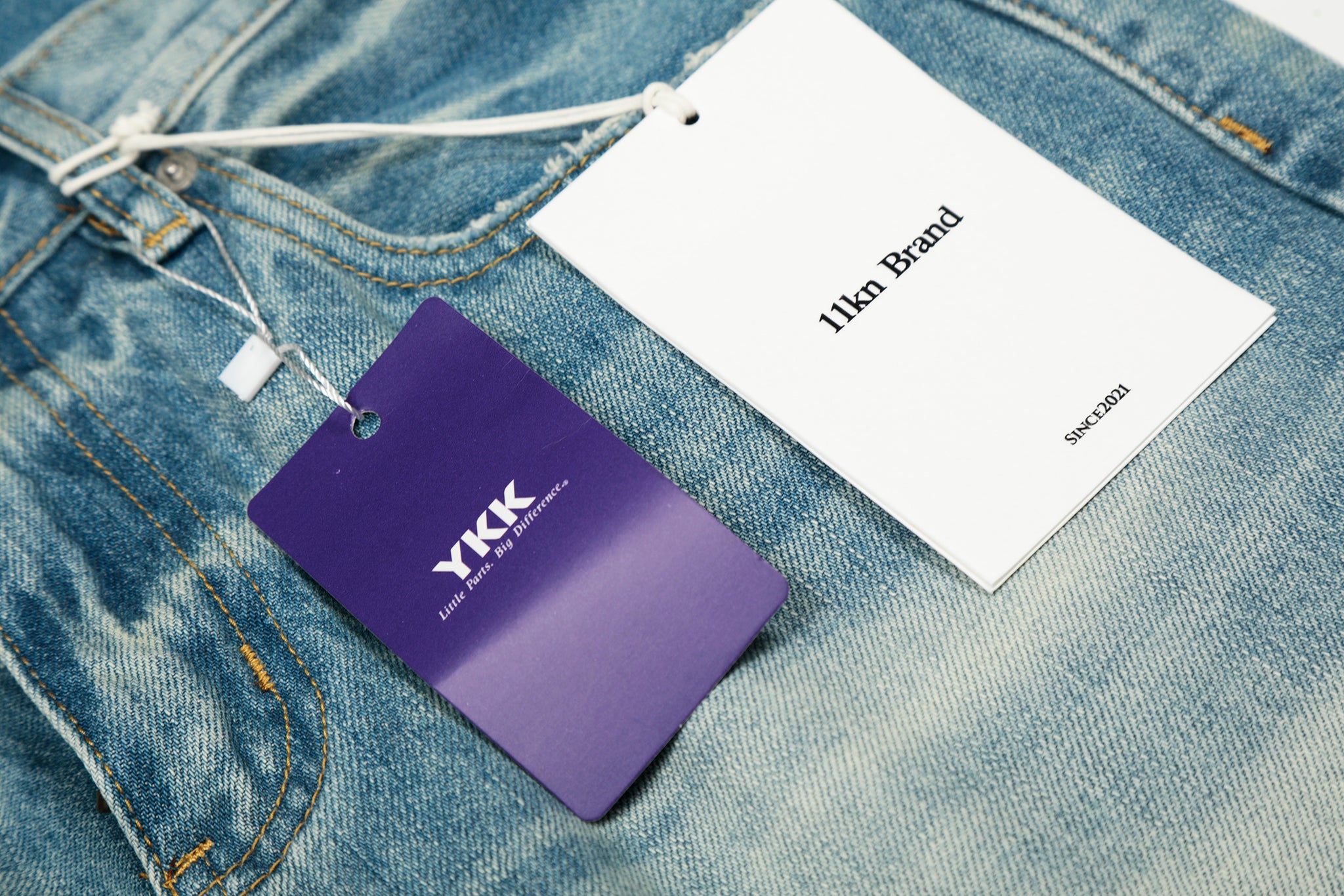 11KN WASHED VINTAGE JEANS #K9692