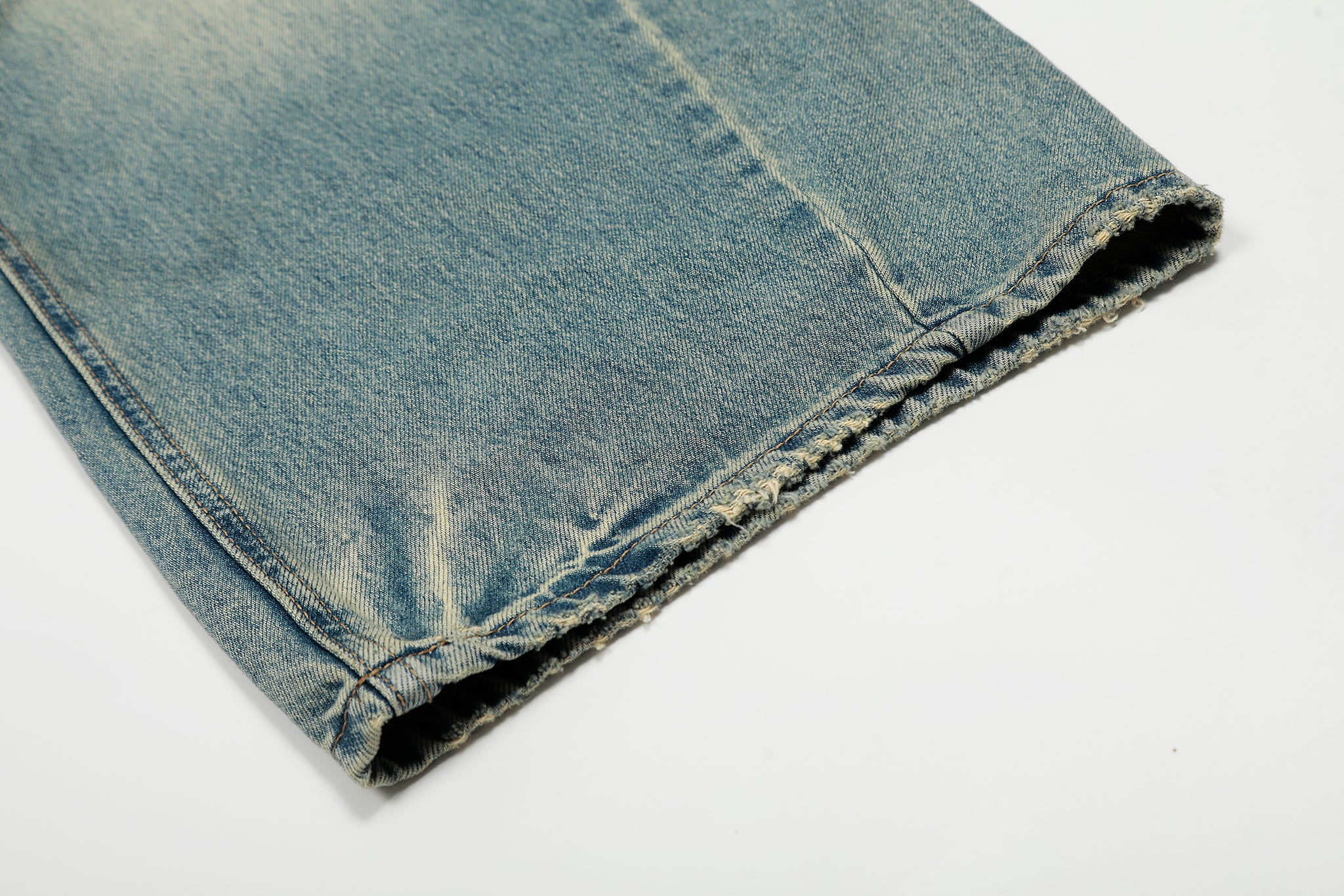 11KN ‌‌‌VINTAGE WASHED WIDE-LEG PANTS #CK9666