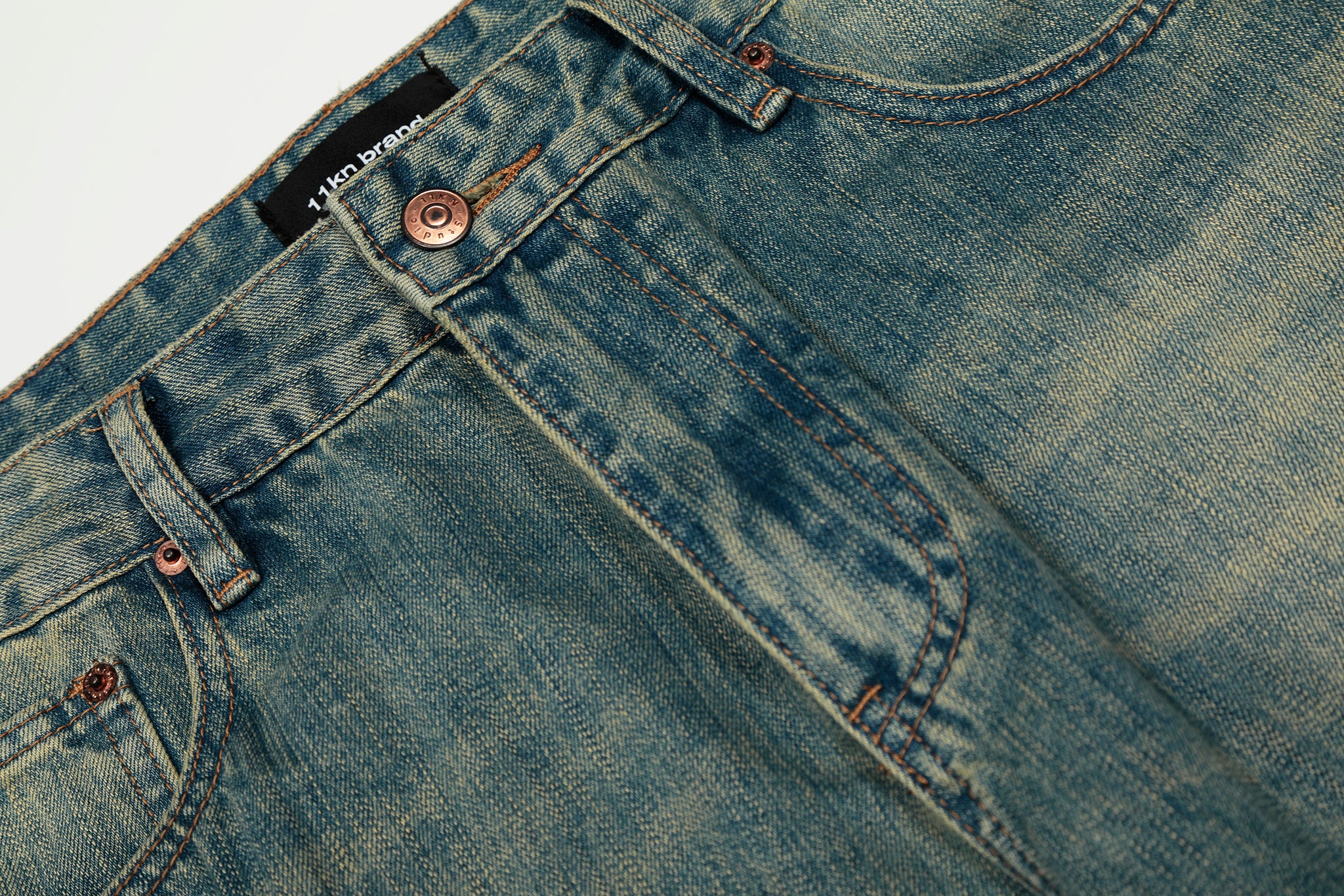 11KN BLUE FLARE DENIM #CN5530