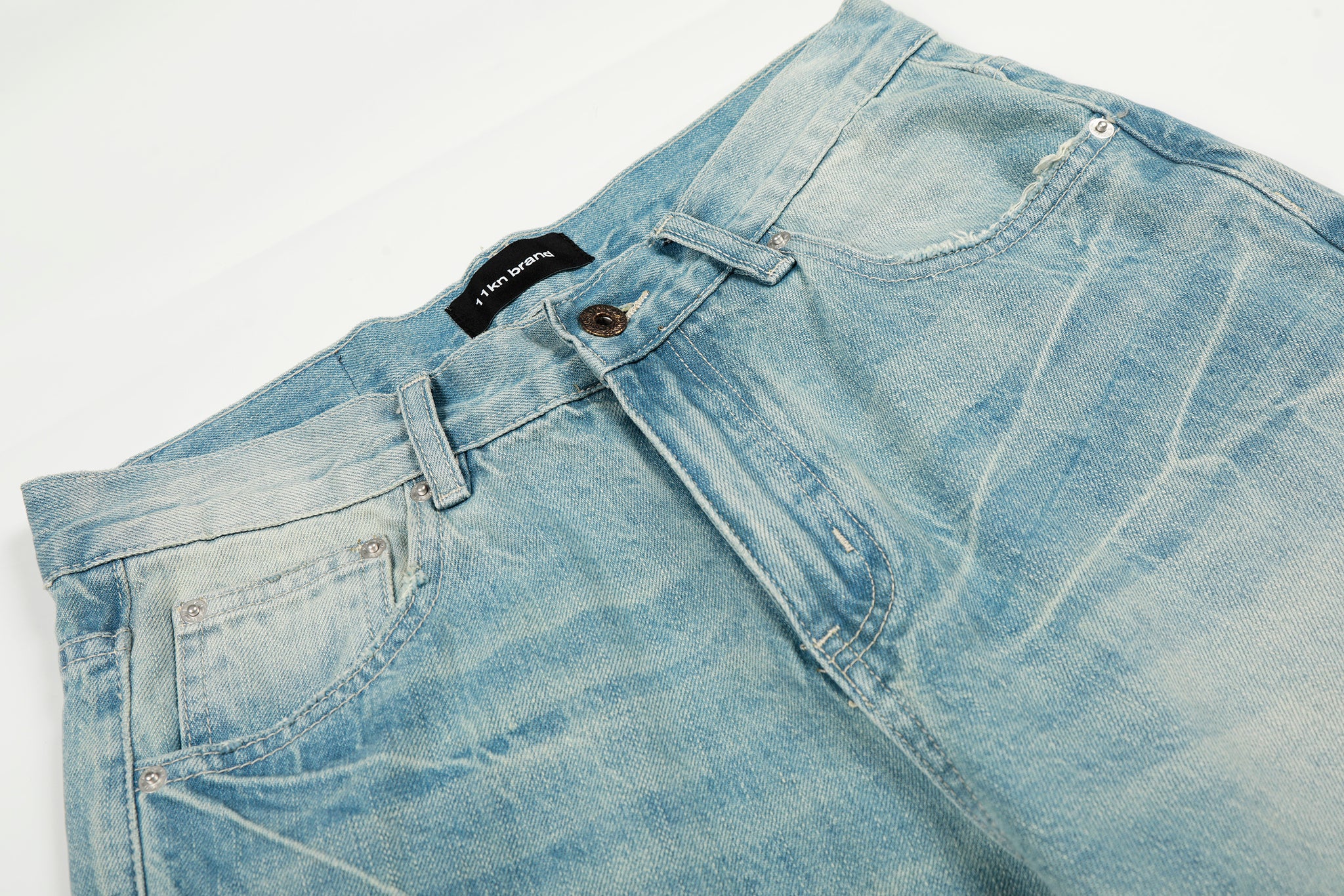 11KN WASHED DISTRESSED JEANS #CK9697