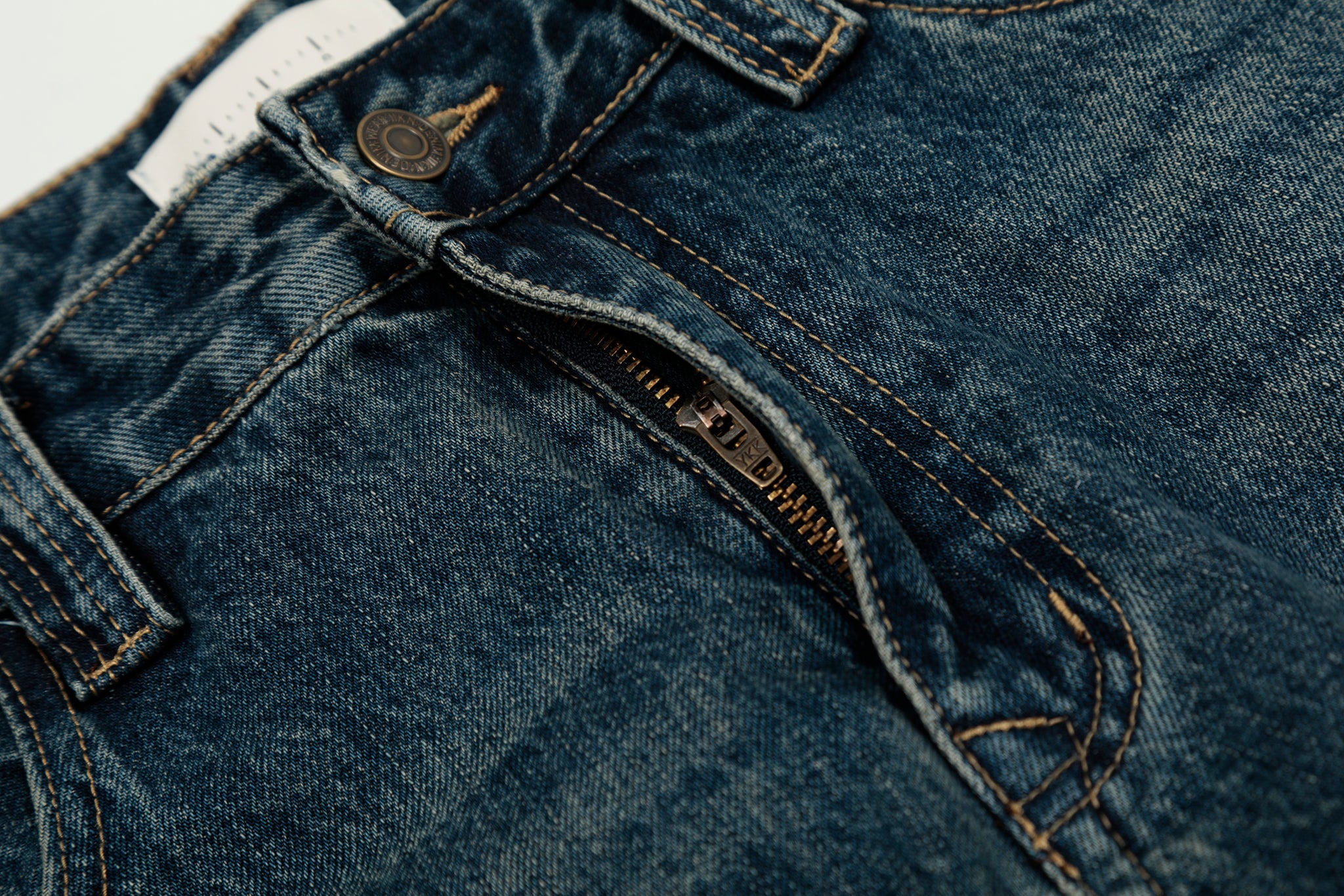 11KN VINTAGE BLUE WASHED DENIM PANTS #CK9513