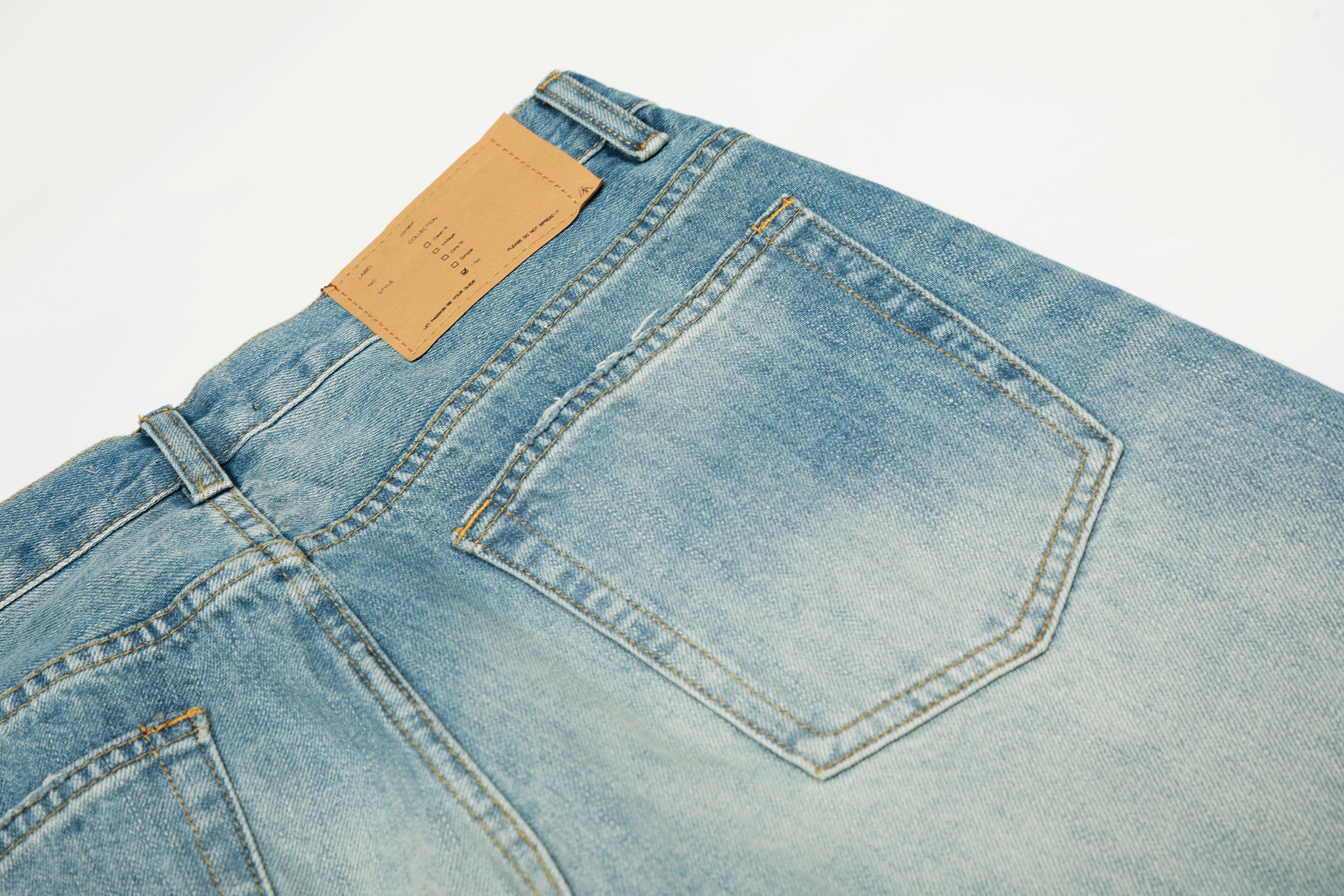 11KN WASHED VINTAGE JEANS #K9692