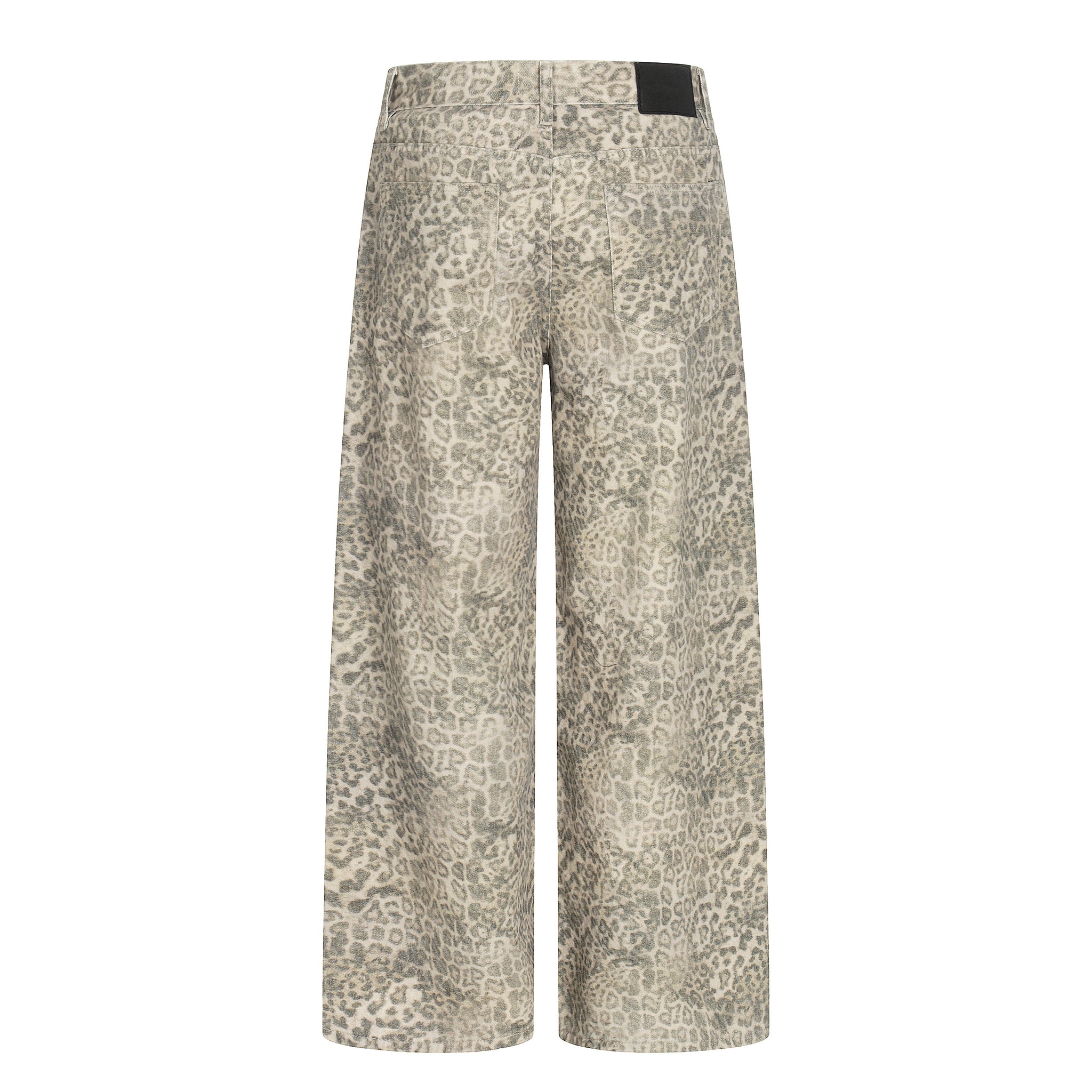 11KN LEOPARD STRAIGHT DENIM #CK3577