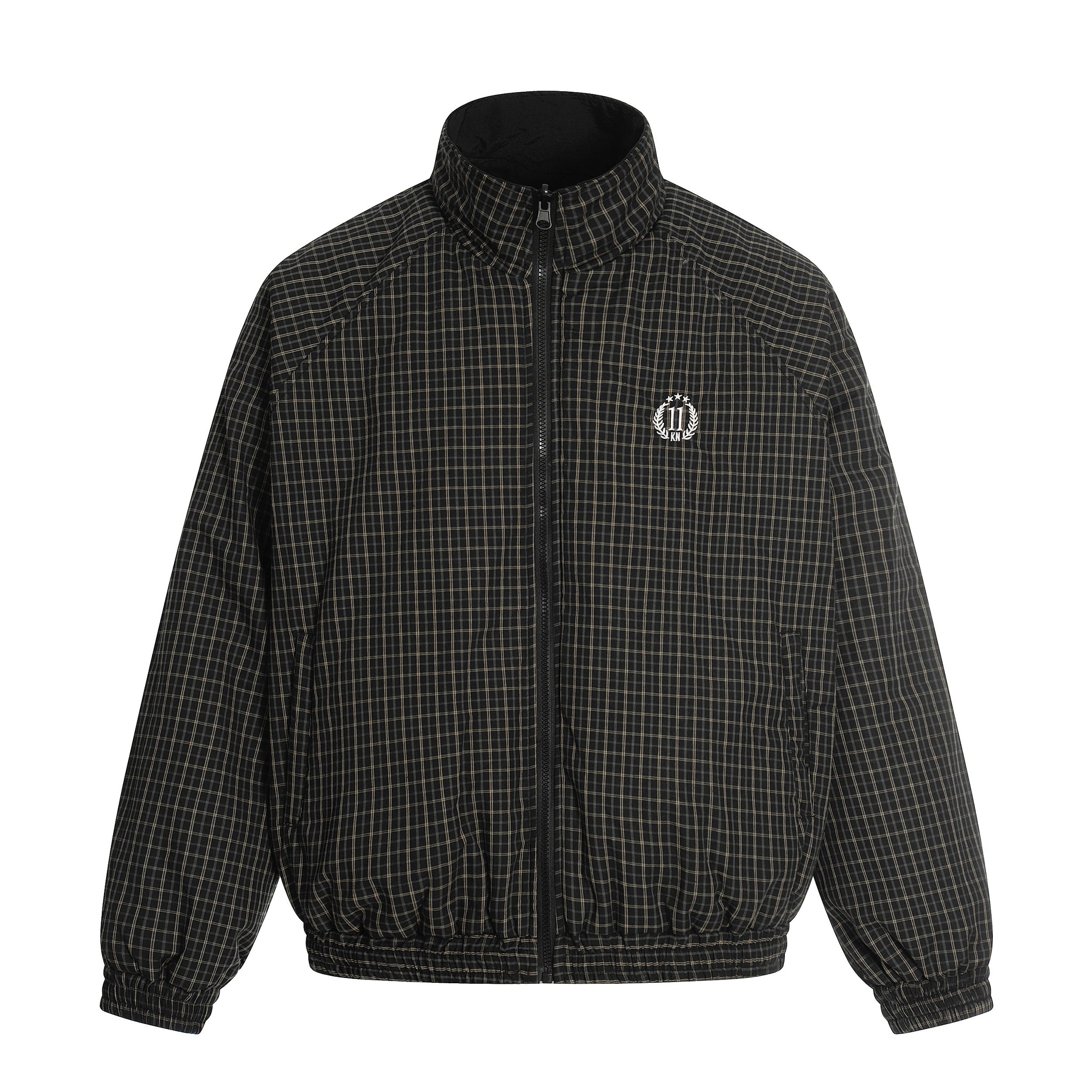 11KN REVERSIBLE CHECK COAT #CW1281