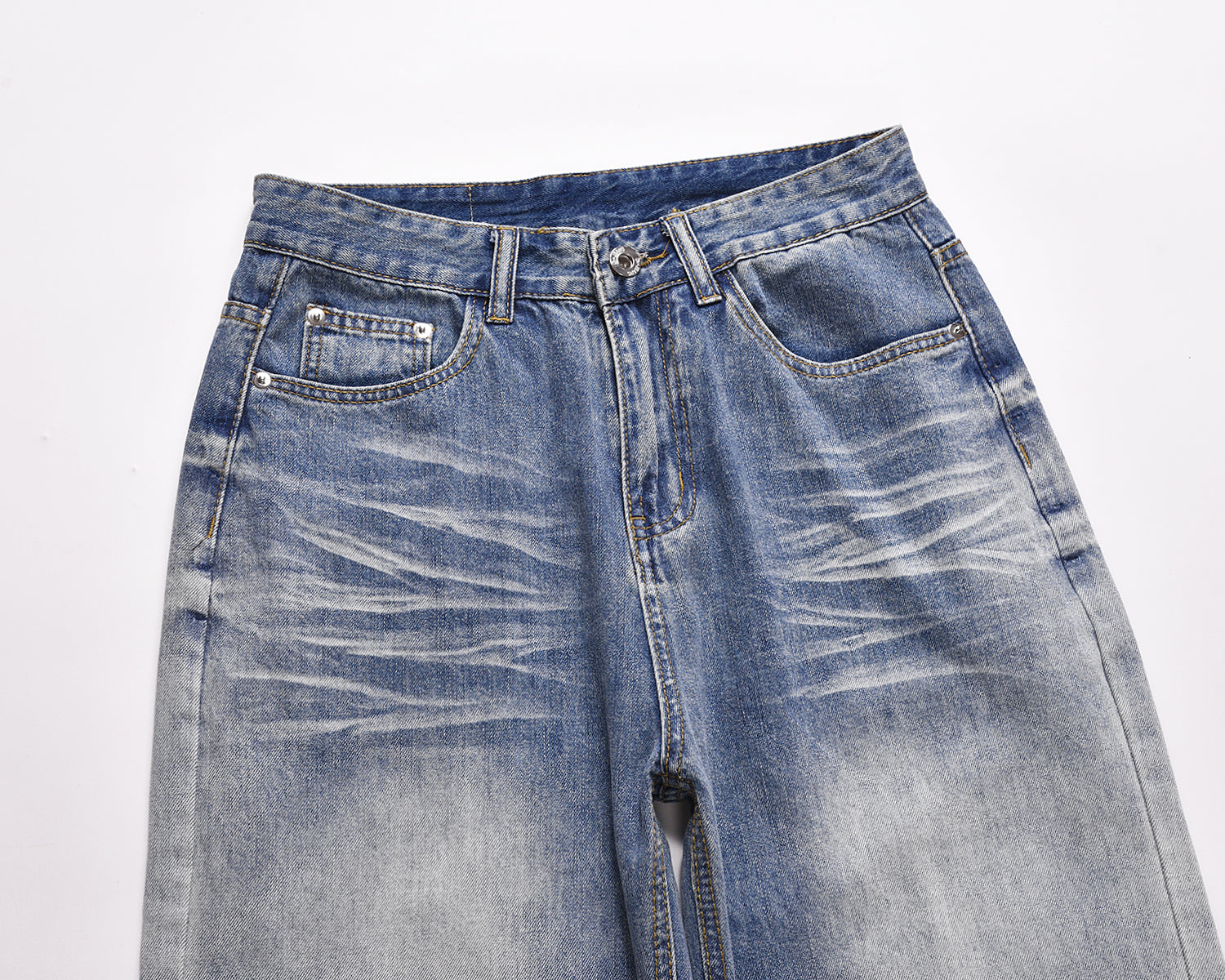 11KN Baggy Classic Denim Jeans #D3359