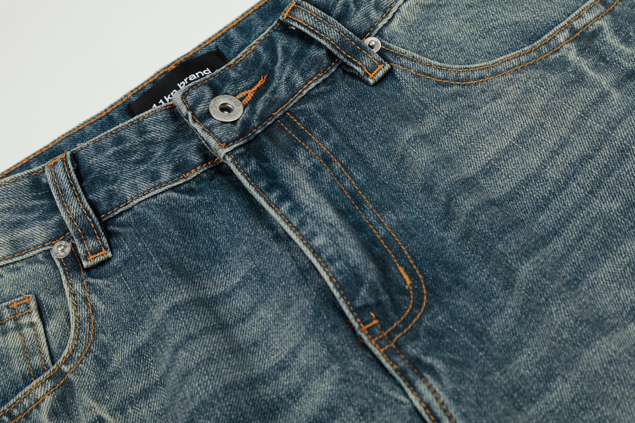 11KN WHISKER FLARE DENIM #DMC5553