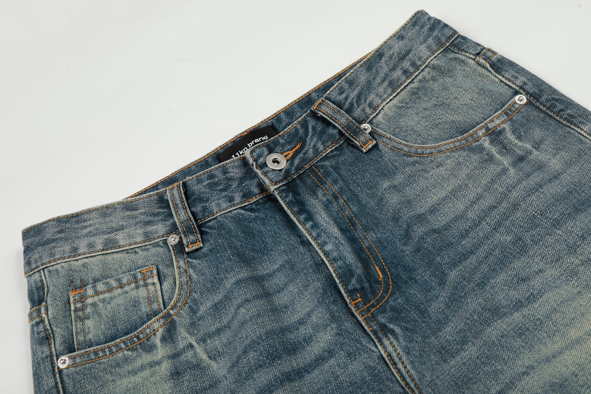 11KN WHISKER FLARE DENIM #DMC5553