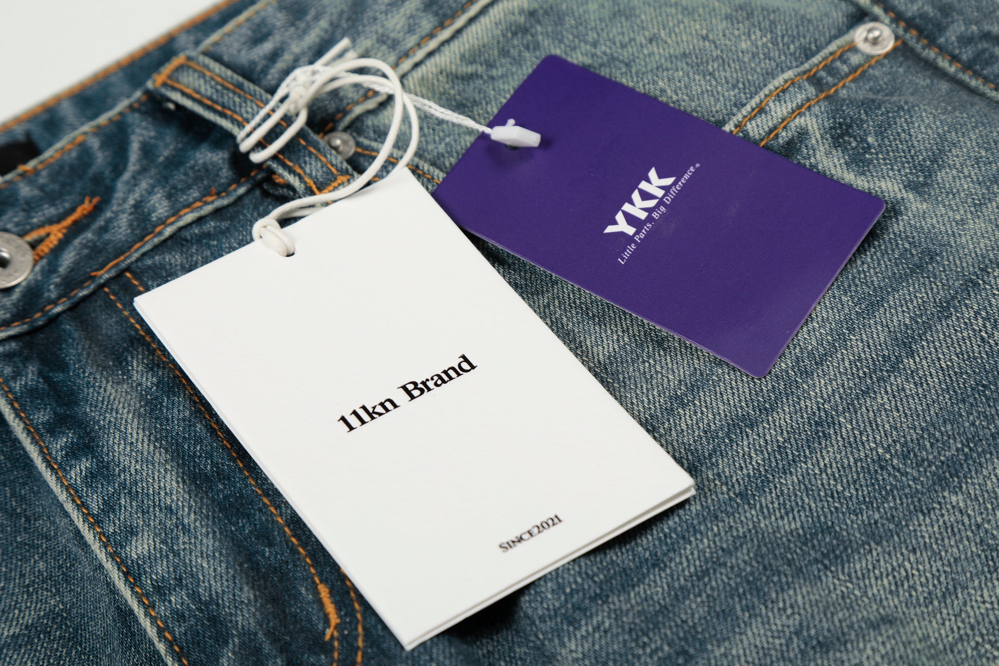 11KN WHISKER FLARE DENIM #DMC5553