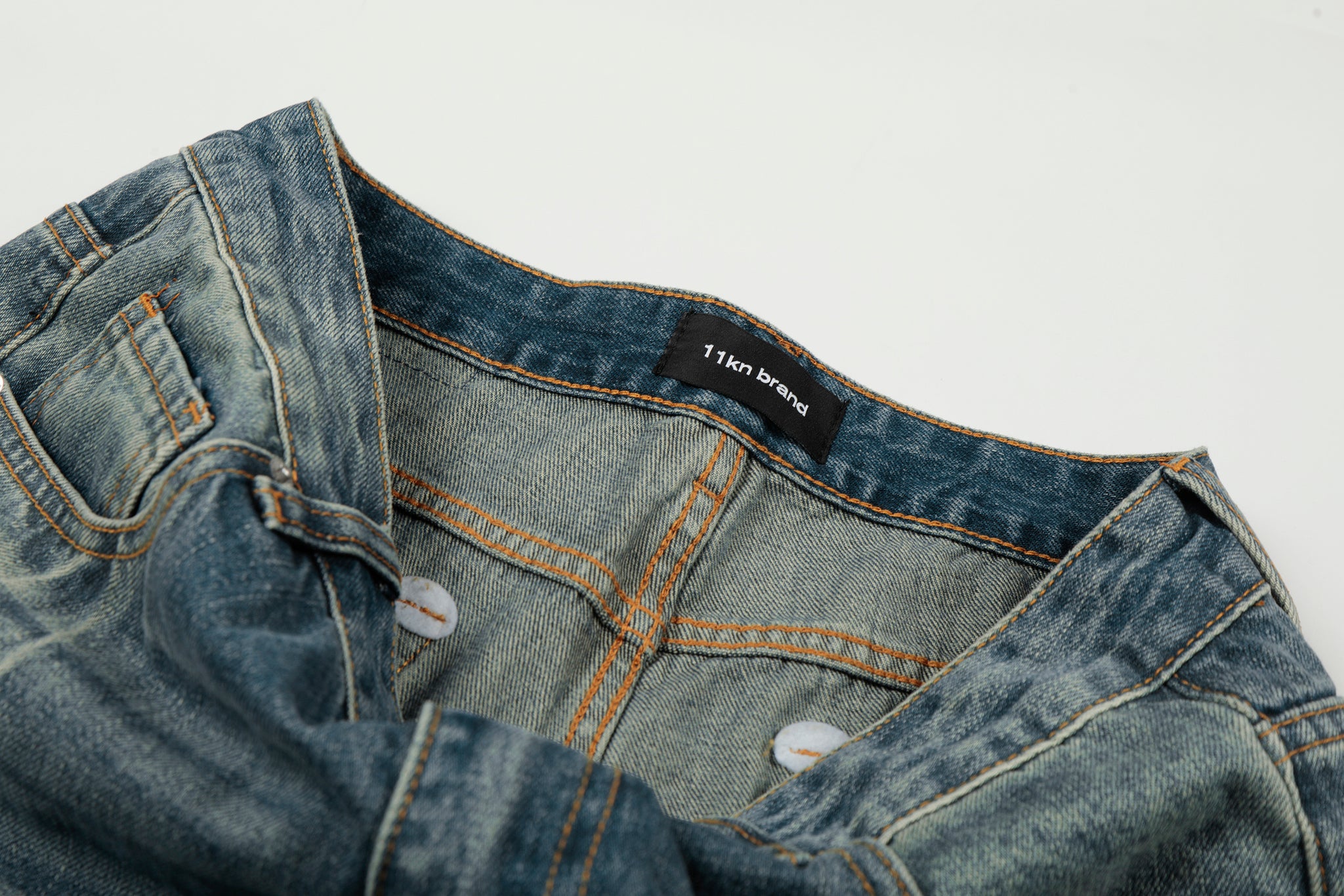 11KN WHISKER FLARE DENIM #DMC5553