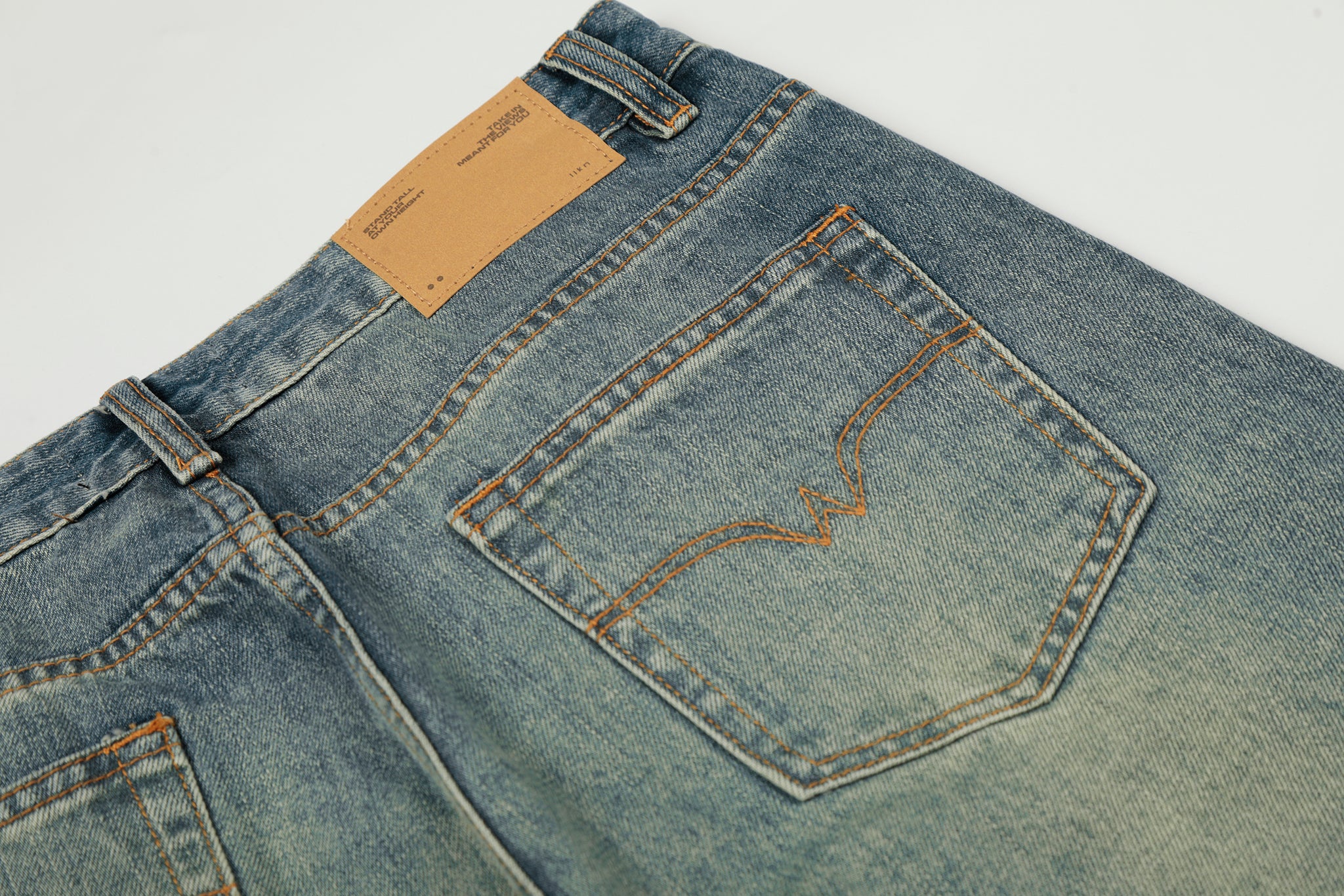 11KN WHISKER FLARE DENIM #DMC5553