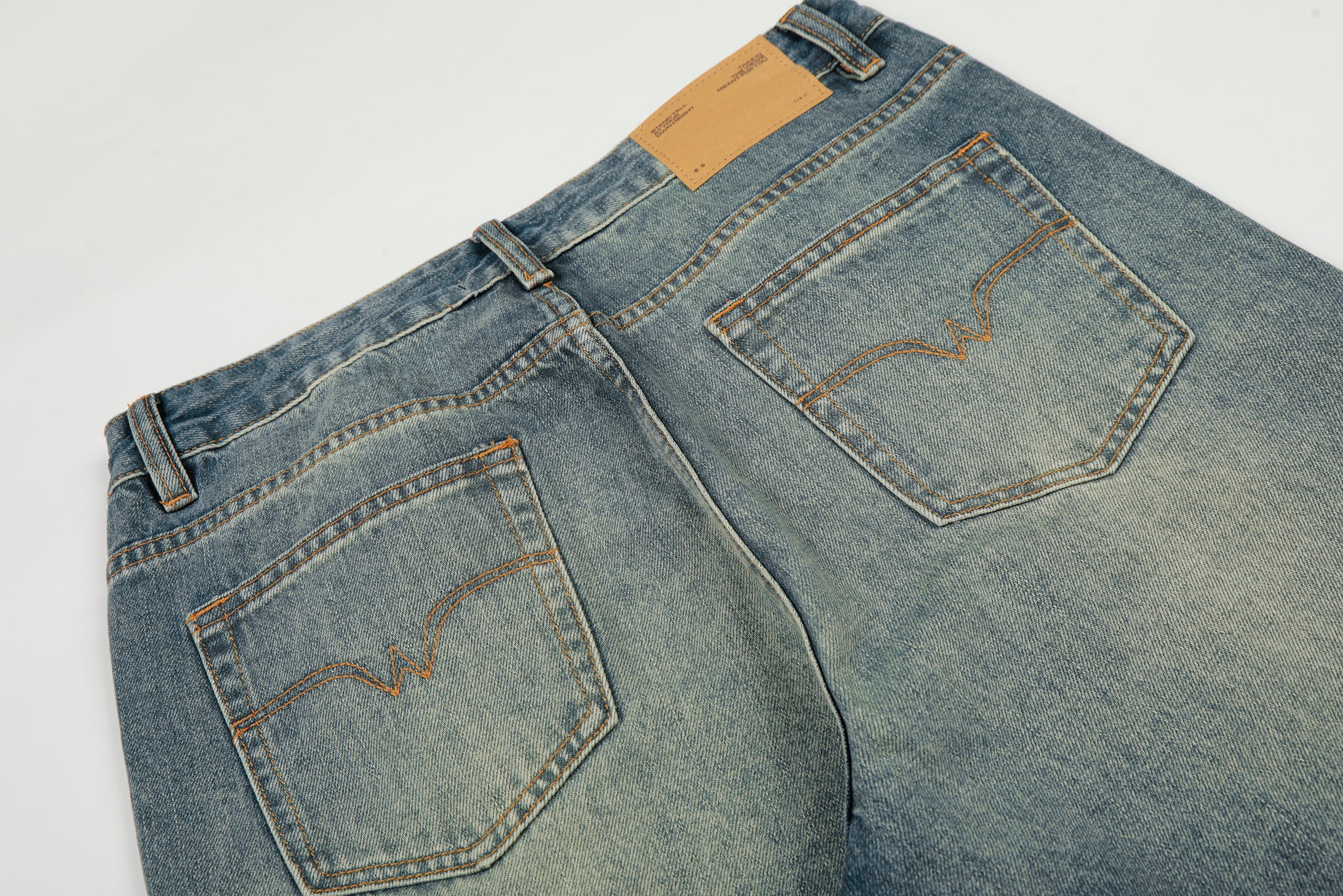 11KN WHISKER FLARE DENIM #DMC5553