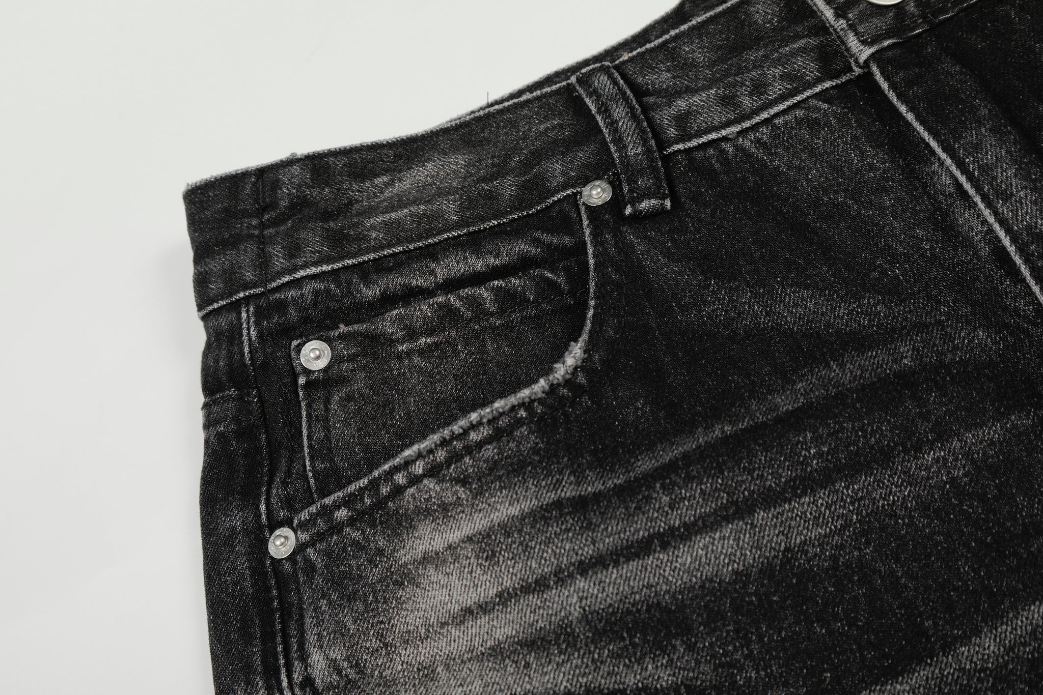 11KN BLACK WHISKER DENIM #GP5557