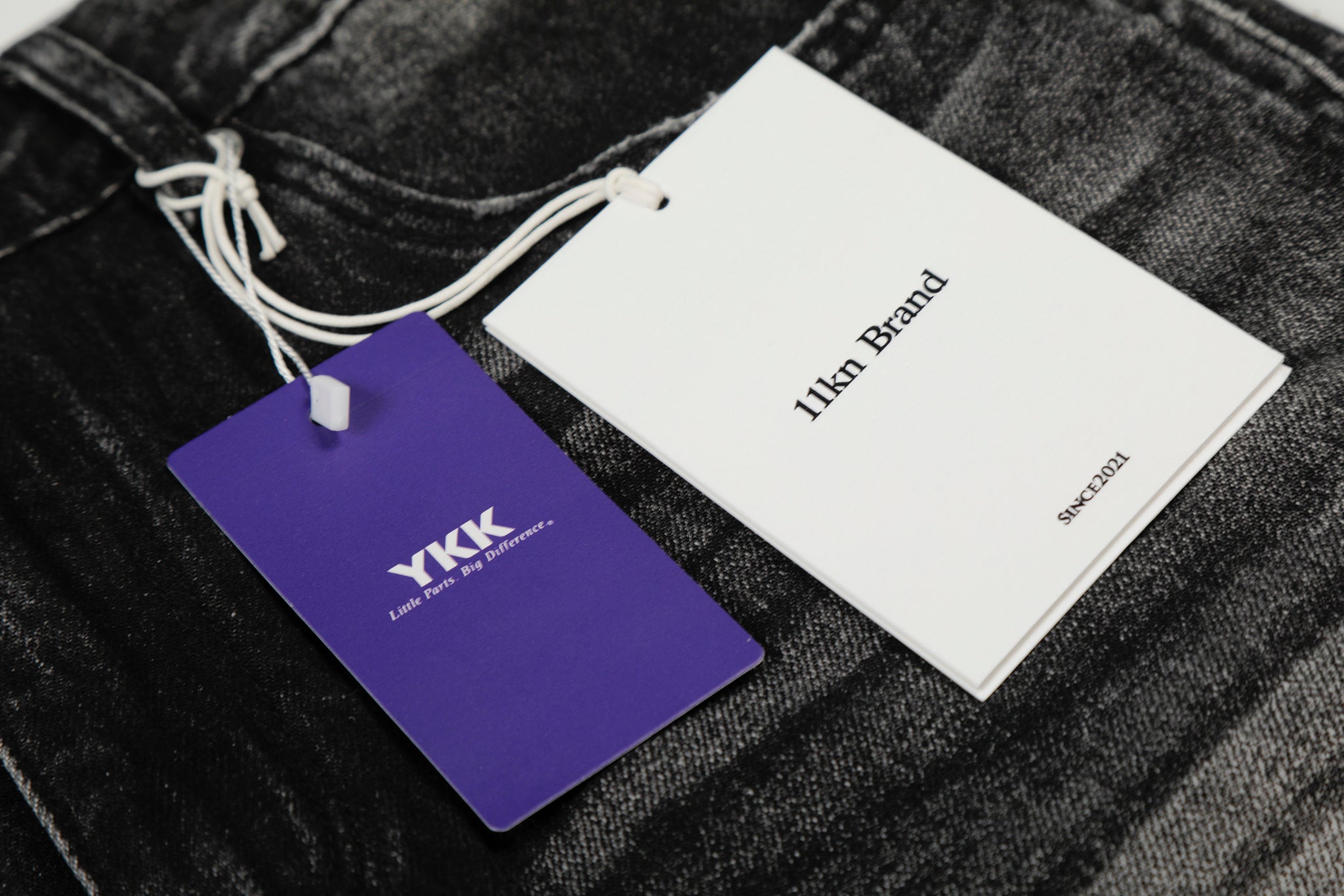 11KN BLACK WHISKER DENIM #GP5557