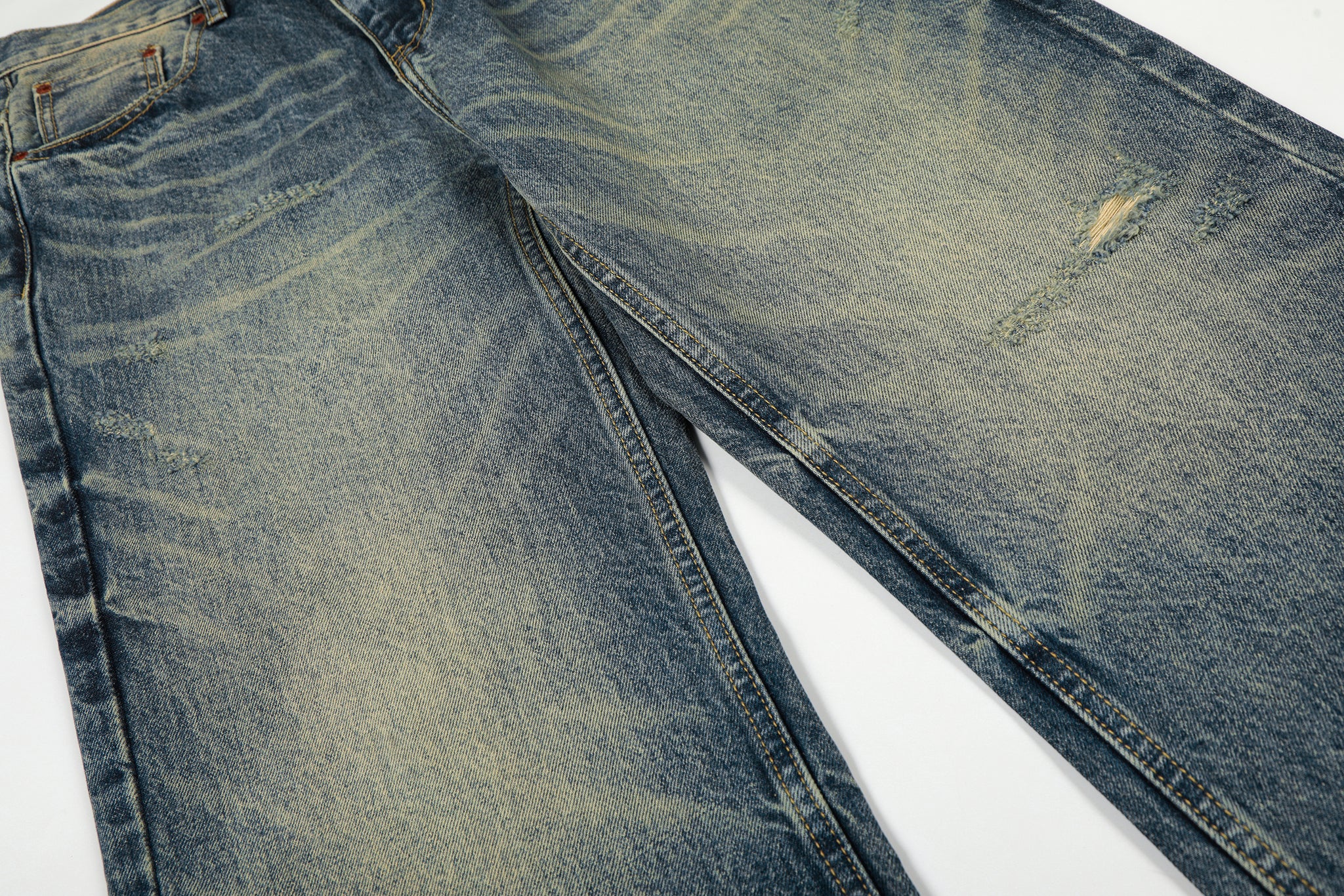 11KN CRACK WHISKER DENIM #GP9757